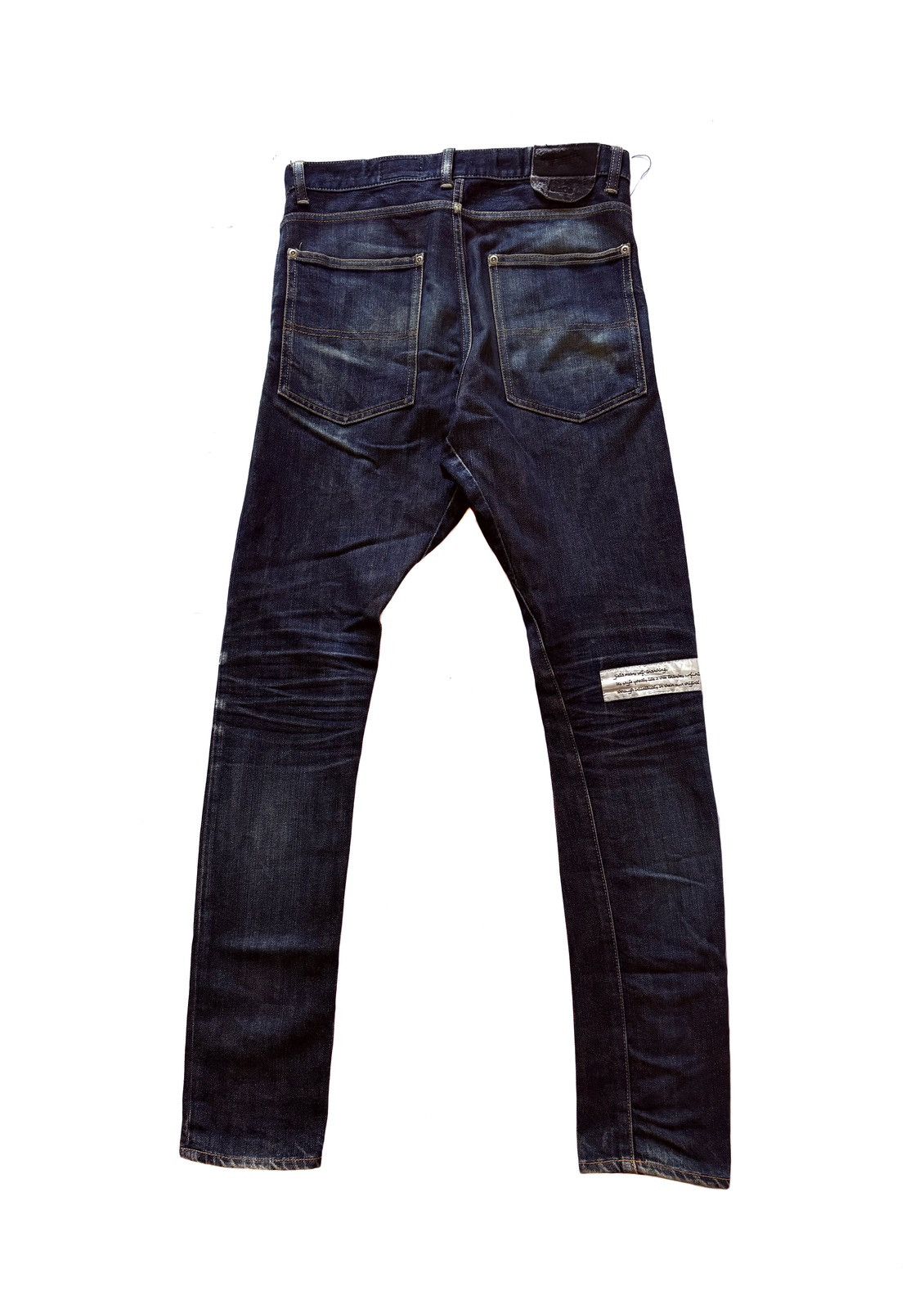 JieDa JIEDA DROP CROTH SLIM FIT JEANS Size US 30 / EU 46 - 2 Thumbnail