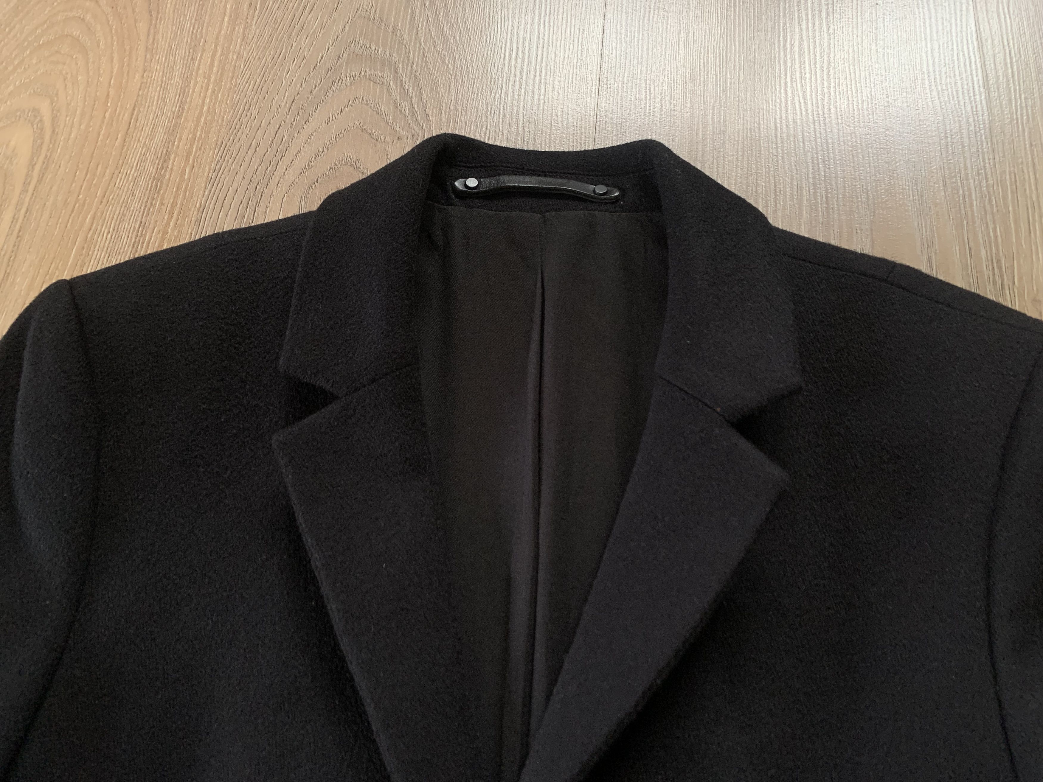 Allsaints Allsaints Fido Coat Black Wool Blend Overcoat Size US XS / EU 42 / 0 - 7 Thumbnail