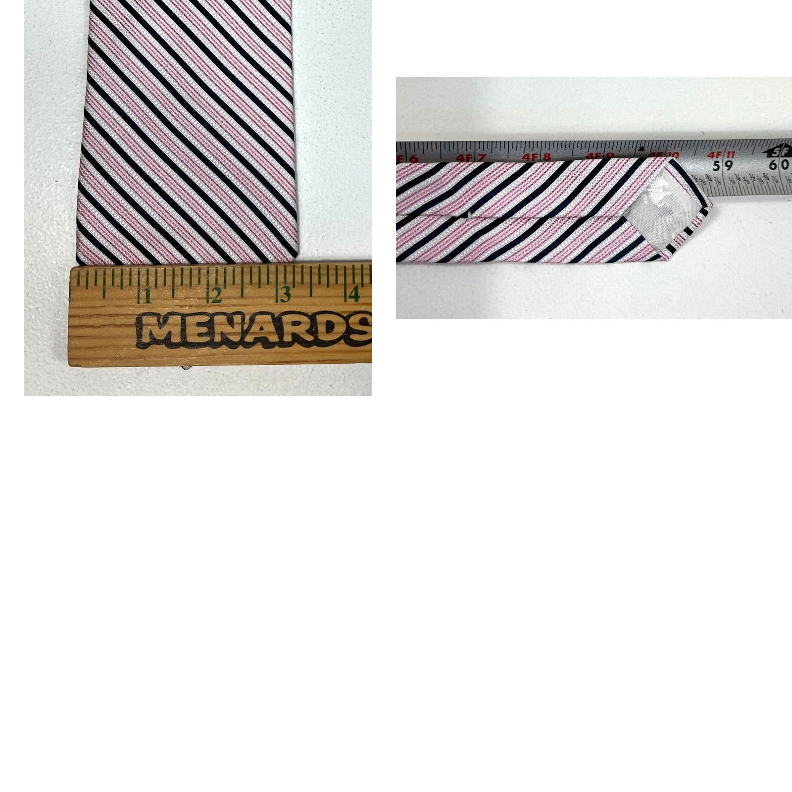 Brooks Brothers Brooks Brothers 346 Silk Tie Striped Men’s Made in USA Silk Tie Classic 59" 3.25" Multicolor Preppy Designer Mens Size ONE SIZE - 8 Thumbnail