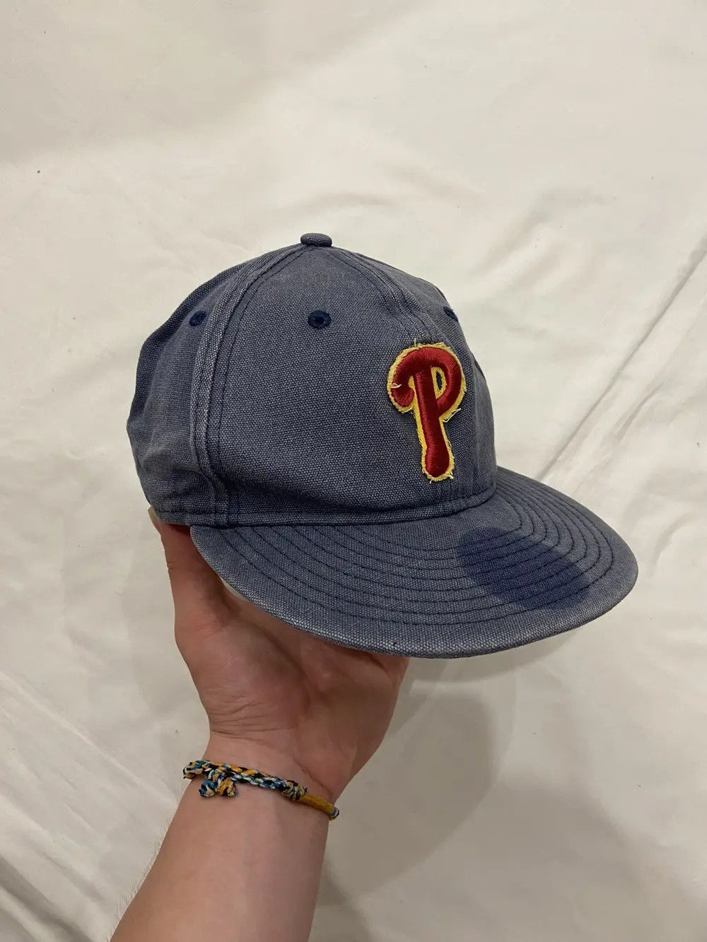 Hat Club VINTAGE PHILADELPHIA PHILLIES MLB FADED Y2K BASEBALL CAP HAT Size ONE SIZE - 7 Thumbnail