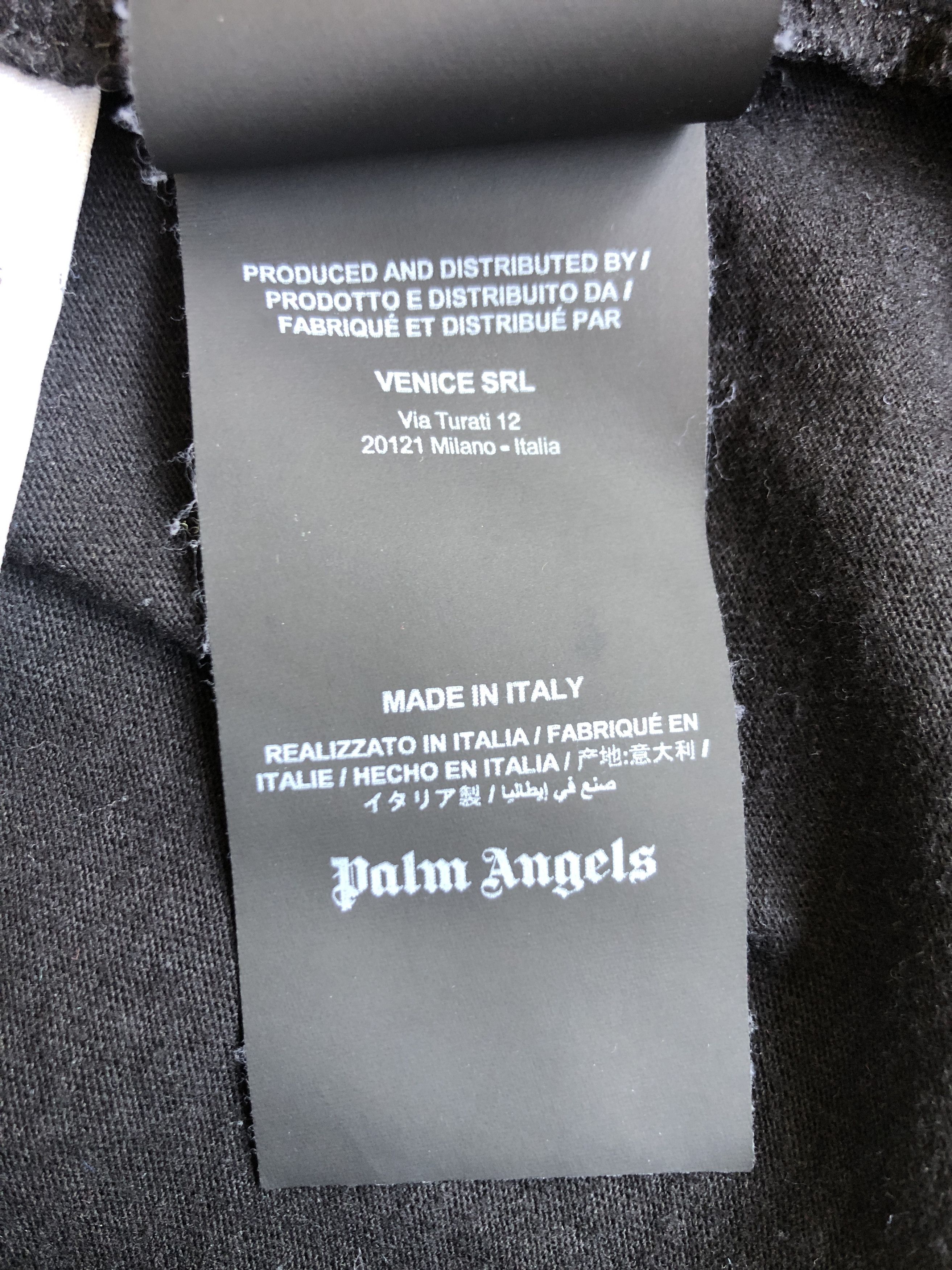 Palm Angels Palm Angels Broken Bear T-Shirt Size L Size US L / EU 52-54 / 3 - 11 Thumbnail