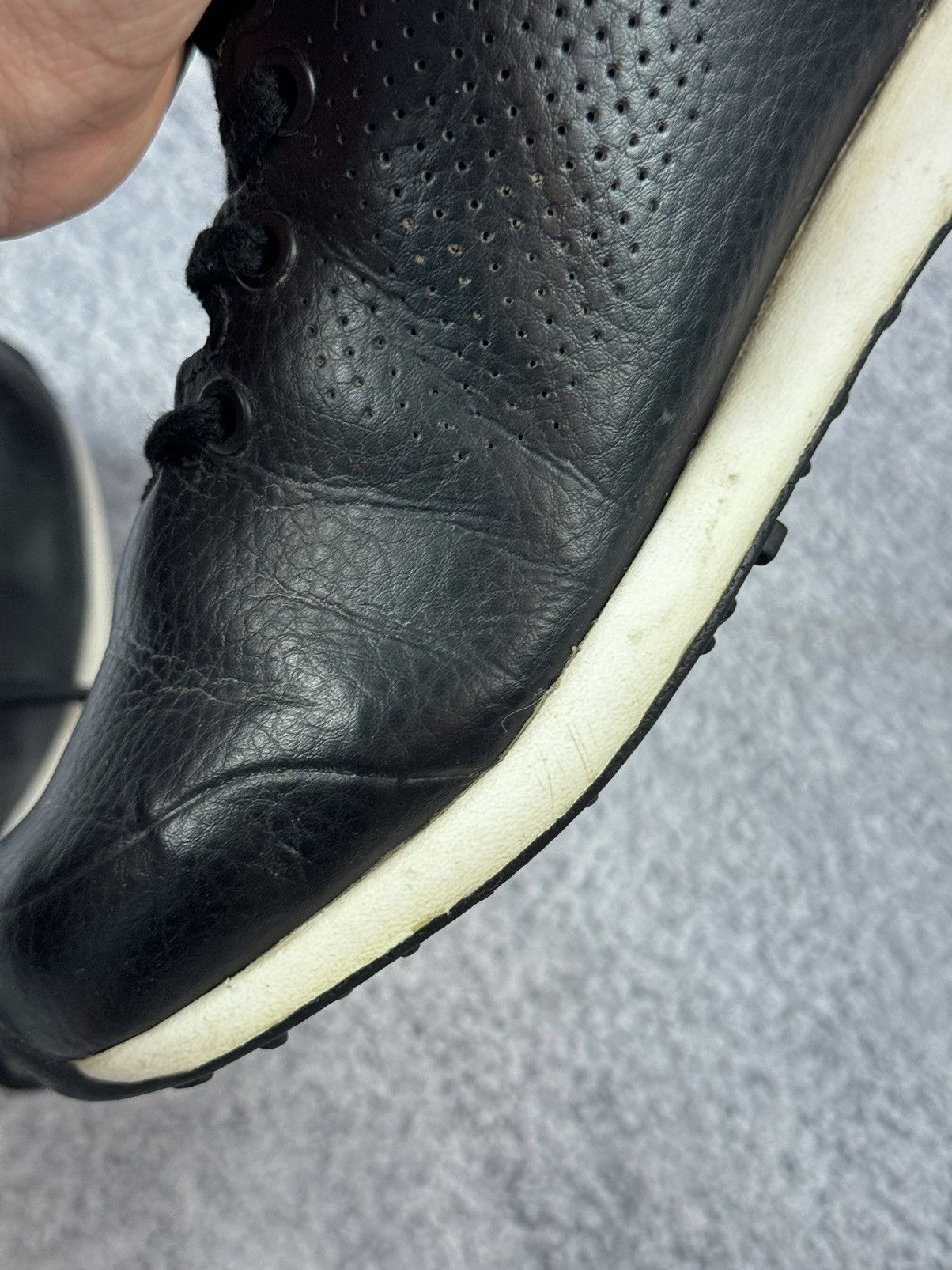 Oakley × Vintage OAKLEY Rare Vintage 1320 Ripcord Golf Black Shoes 14035-001 Size US 6 / EU 39 - 23 Thumbnail