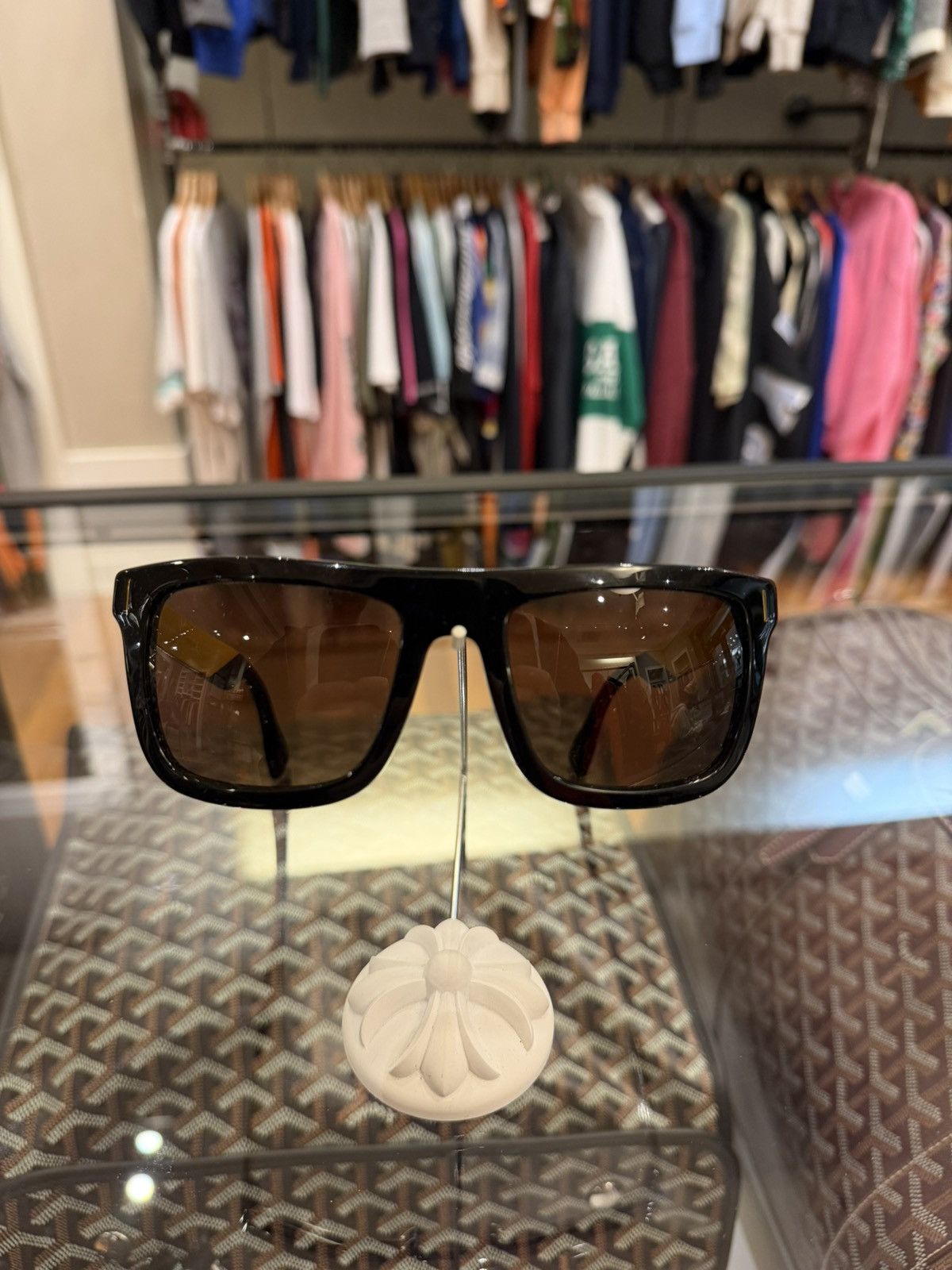 Dolce & Gabbana Dolce & Gabbana Sunglasses Black / Yellow Size ONE SIZE - 3 Thumbnail