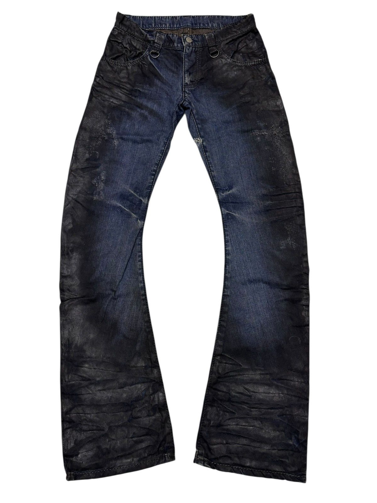 BUFFALO BOBS BUFFALO BOBS Flare Jeans Clawmark Whiskers Sticky Wax Jeans Size US 29 - 5 Thumbnail
