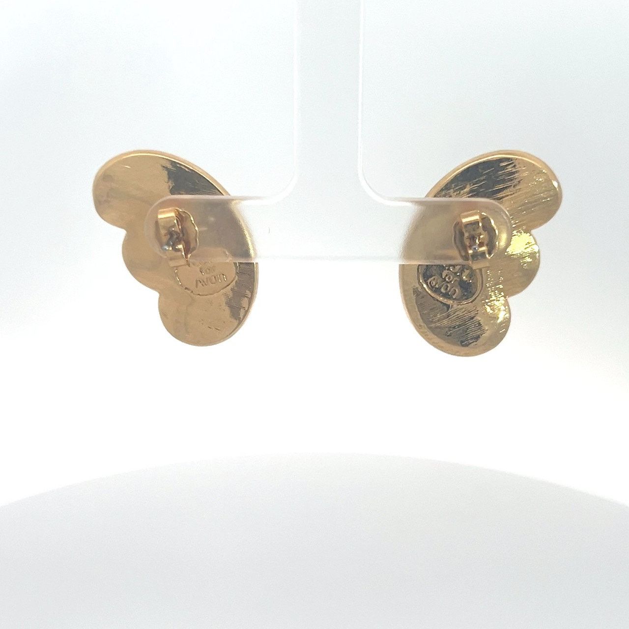 & Other Stories KJL for Avon Cream Gold Rhinestone Earrings Size ONE SIZE - 8 Thumbnail