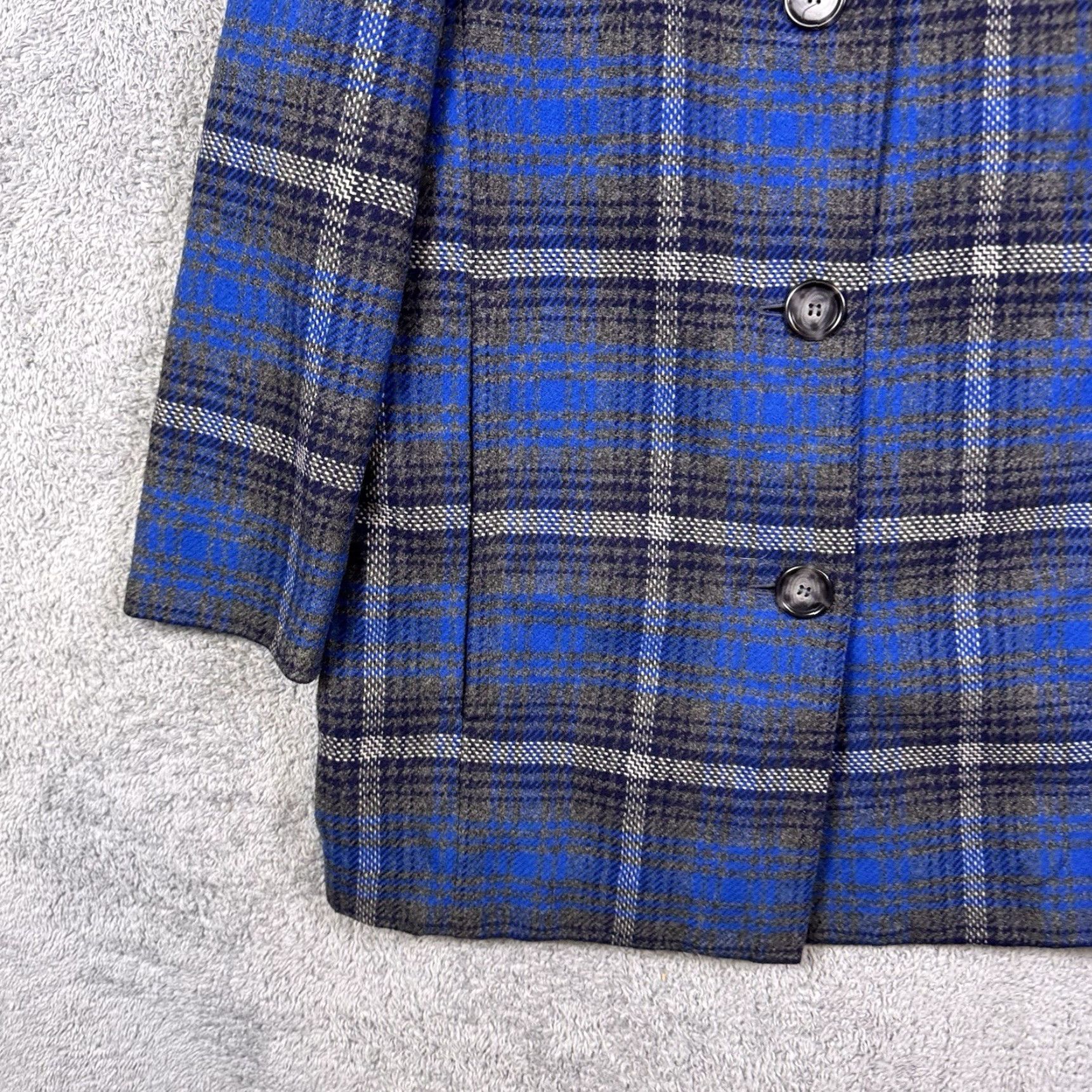 Pendleton VINTAGE Pendleton Jacket Womens M Wool Plaid 49er USA 70s Size M / US 6-8 / IT 42-44 - 2 Thumbnail