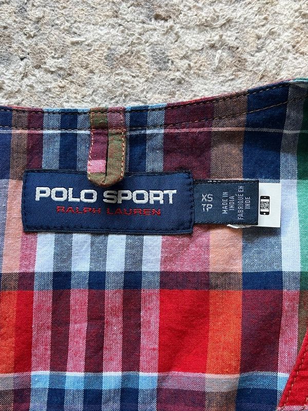 Polo Ralph Lauren Ralph Lauren Polo Sport Sz XS Plaid Retro Fisher Vest Size US XS / EU 42 / 0 - 2 Thumbnail