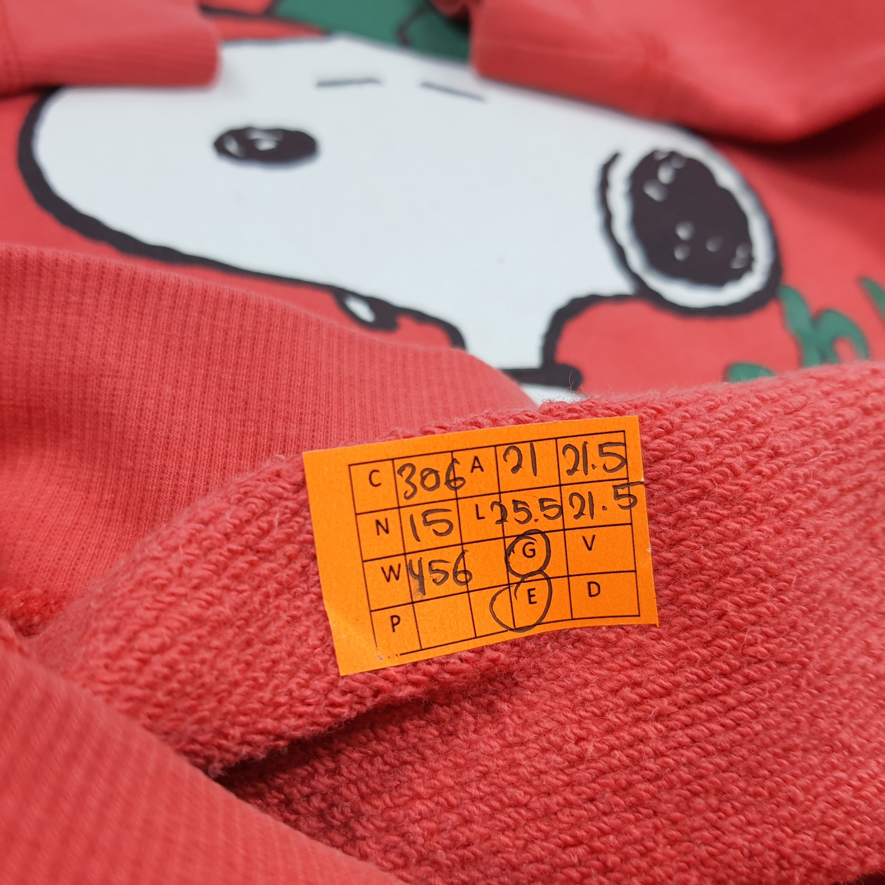 Peanuts Vintage 90s Snoopy Peanuts Baseball Sweatshirt C306N15 Size US M / EU 48-50 / 2 - 8 Thumbnail