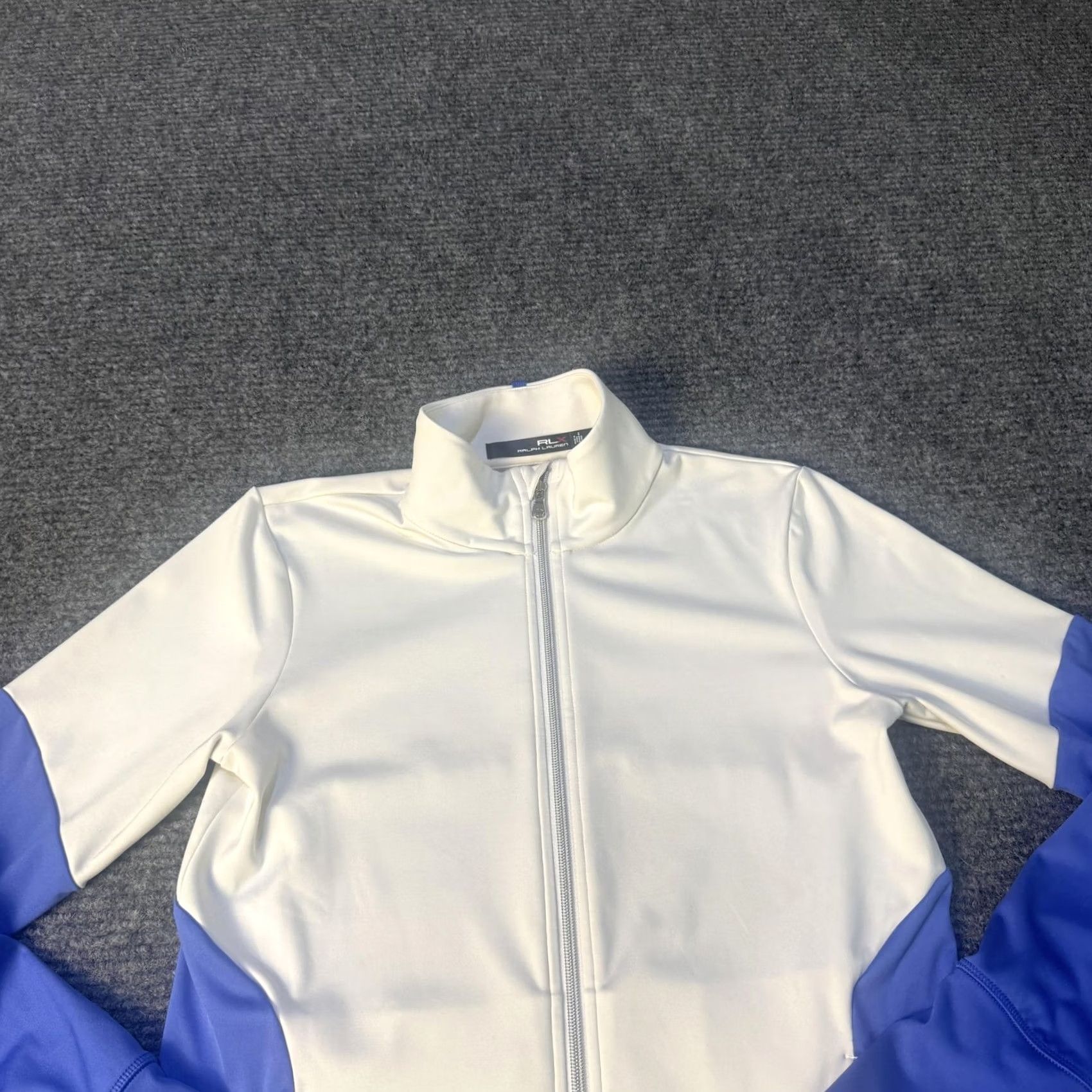 Ralph Lauren Ralph Lauren Womens Medium Blue Full Zip Golf Performance Jacket Size M / US 6-8 / IT 42-44 - 4 Thumbnail
