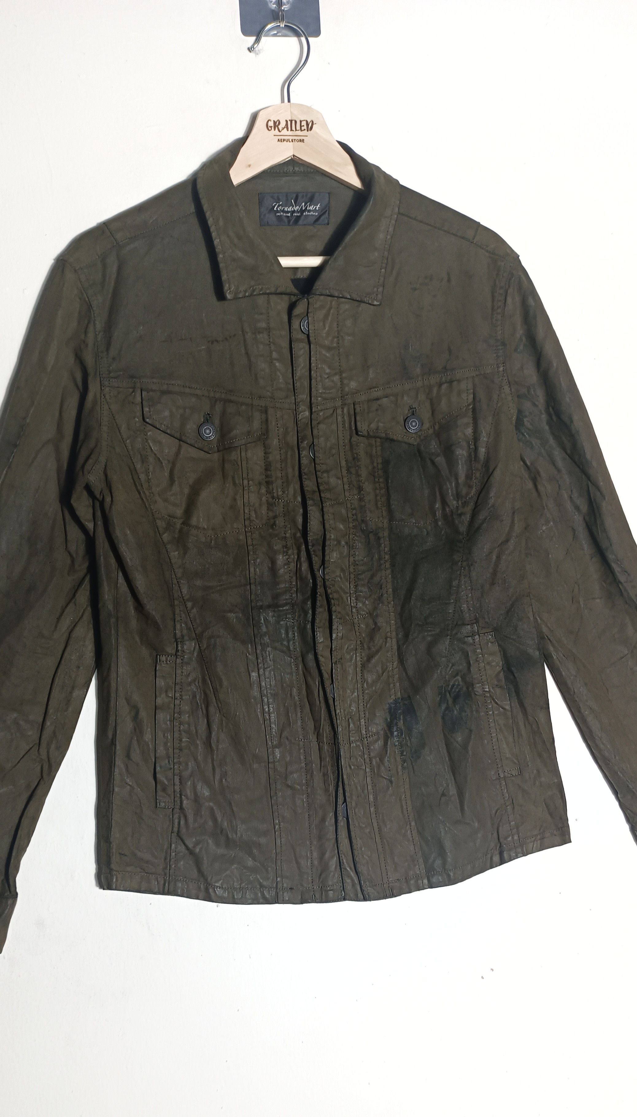 Tornado Mart Vintage 💥Tornado Mart Leather Jacket Size US S / EU 44-46 / 1 - 2 Thumbnail
