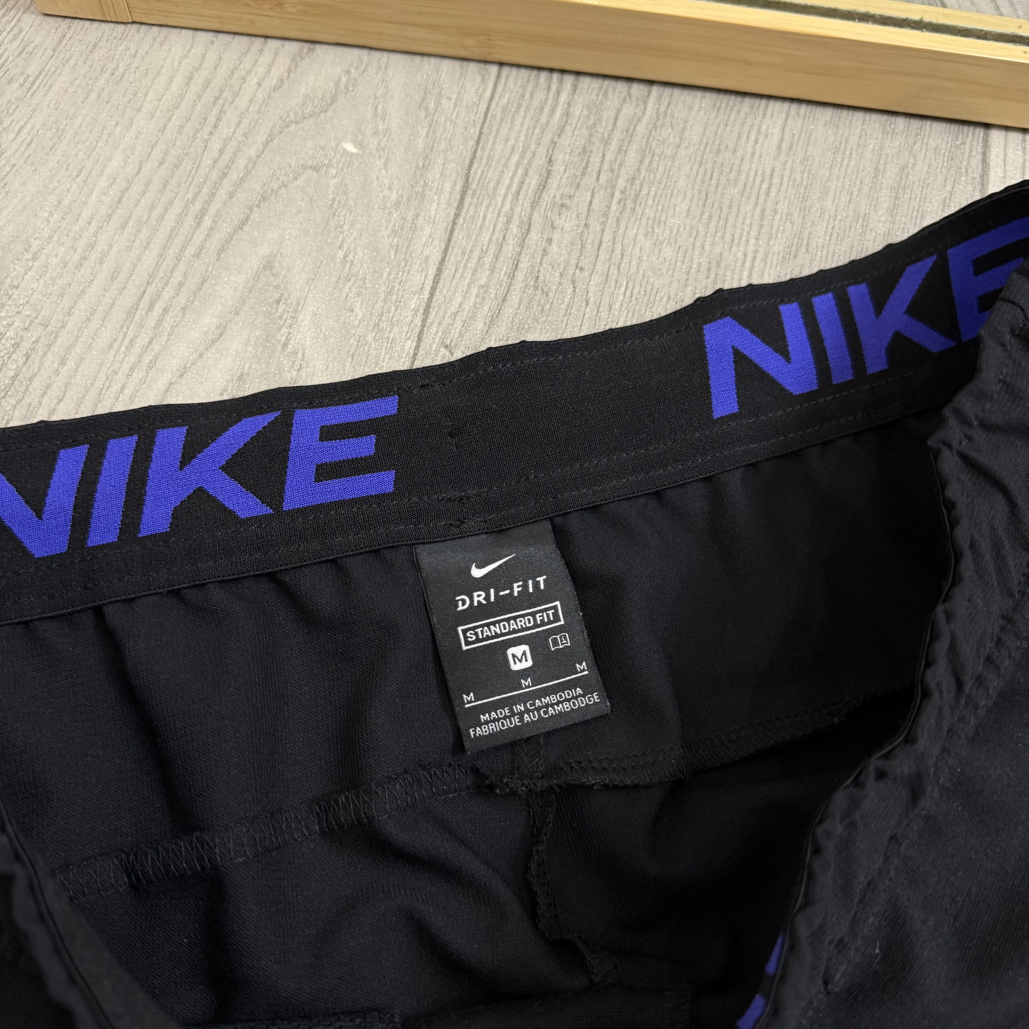 Nike Nike Dri-Fit Black Joggers Track Pants Size US 32 / EU 48 - 10 Thumbnail