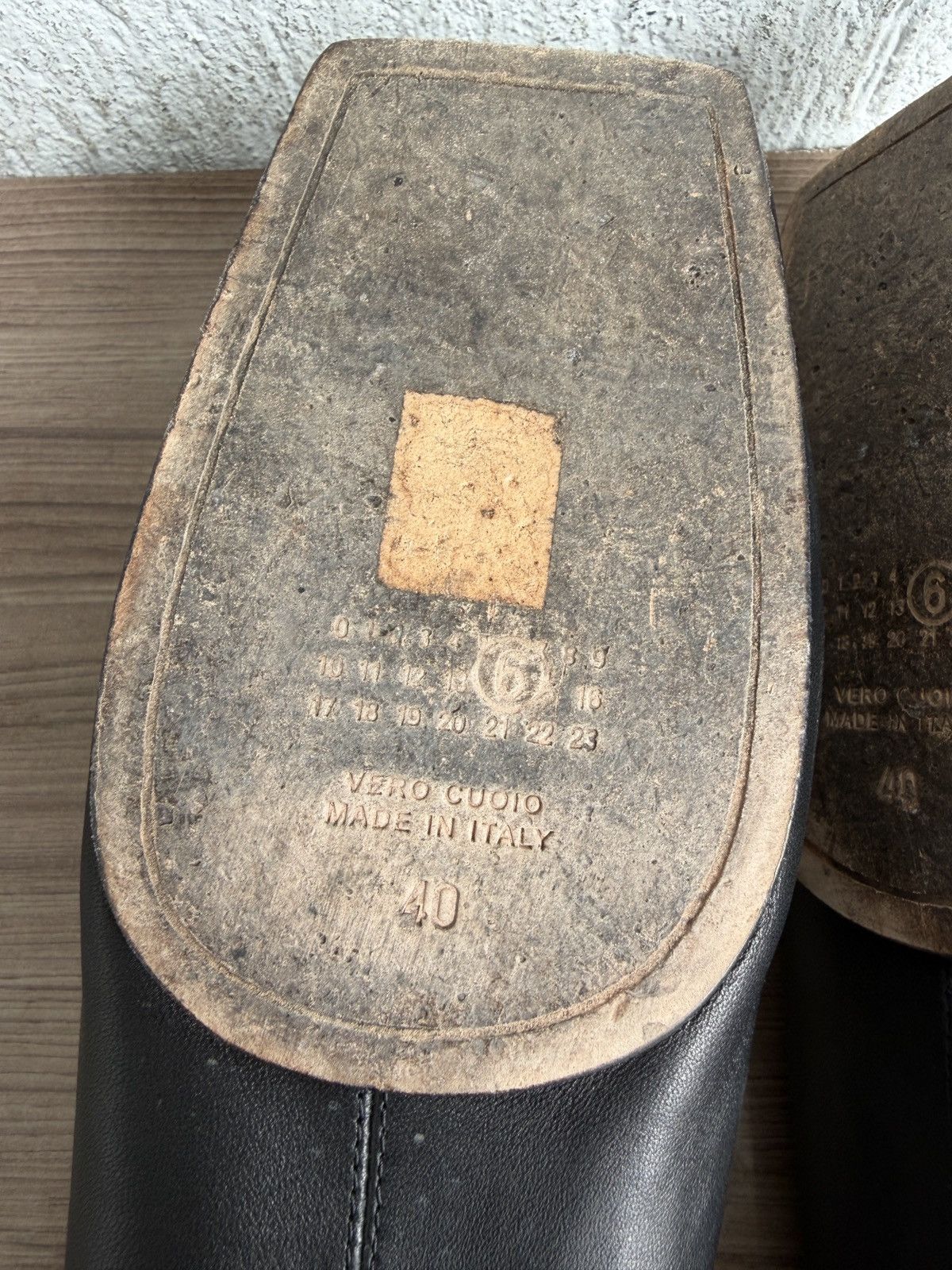 Maison Margiela Mm6 square toe ballet flat Size US 10 / IT 40 - 14 Thumbnail