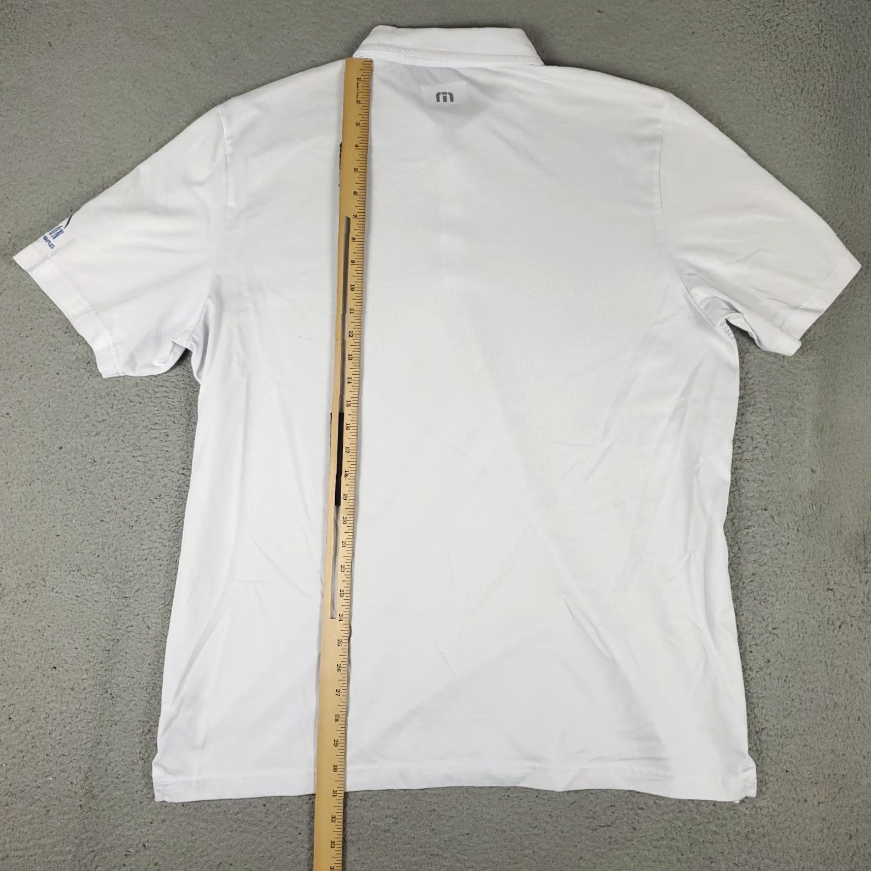 TravisMathew Travis Mathew Polo Shirt Mens 2XL White Golf Casual Short Sleeve Shirt Size US XXL / EU 58 / 5 - 5 Thumbnail