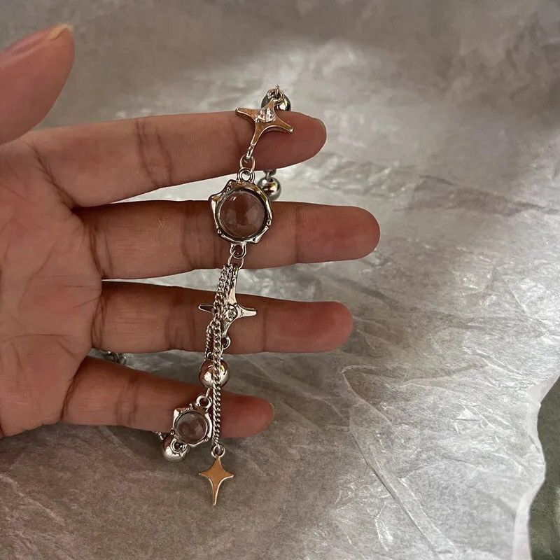 Jewelry Star Crystal Chains Choker Necklaces Size ONE SIZE - 5 Thumbnail