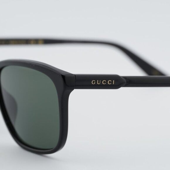 Gucci Gucci GG1819S 001 Sunglasses Black Square Frame, Grey Lenses Size ONE SIZE - 8 Thumbnail
