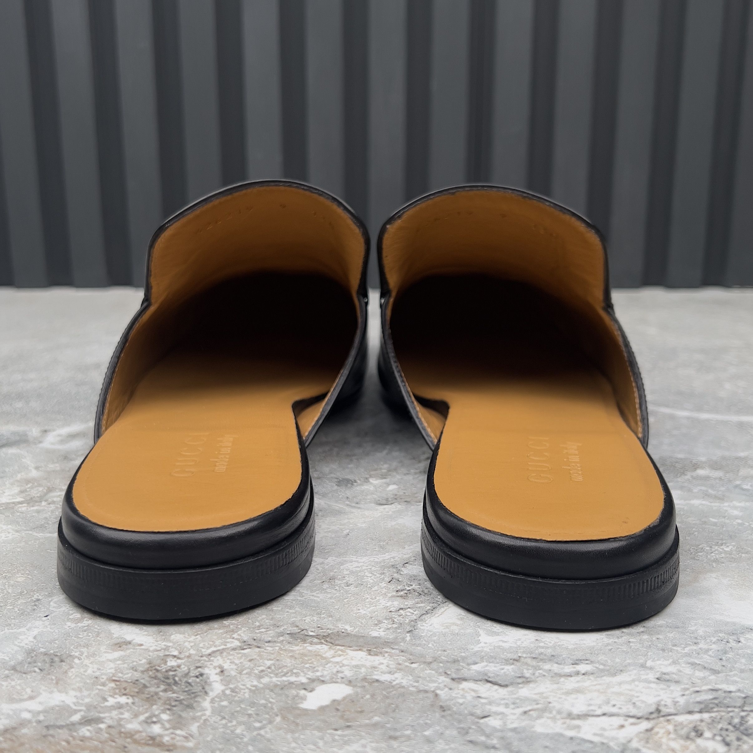 Gucci GUCCI Princetown Horsebit Jordaan Mule Leather Size US 9.5 / EU 42-43 - 11 Thumbnail