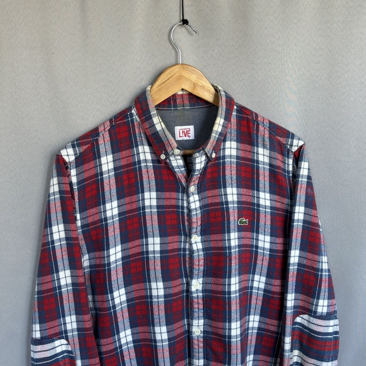 Lacoste Lacoste Live shirt medium streetwear rare Size US M / EU 48-50 / 2 - 2 Thumbnail