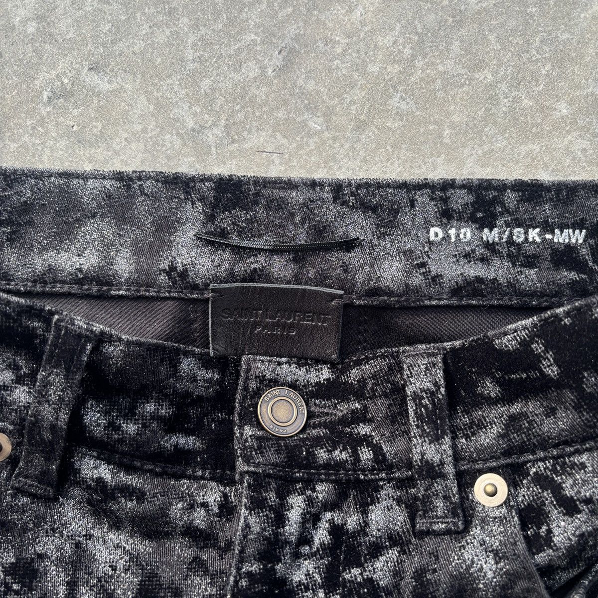 Saint Laurent Paris Saint Laurent Paris Multicolored Pants Size US 27 - 3 Thumbnail