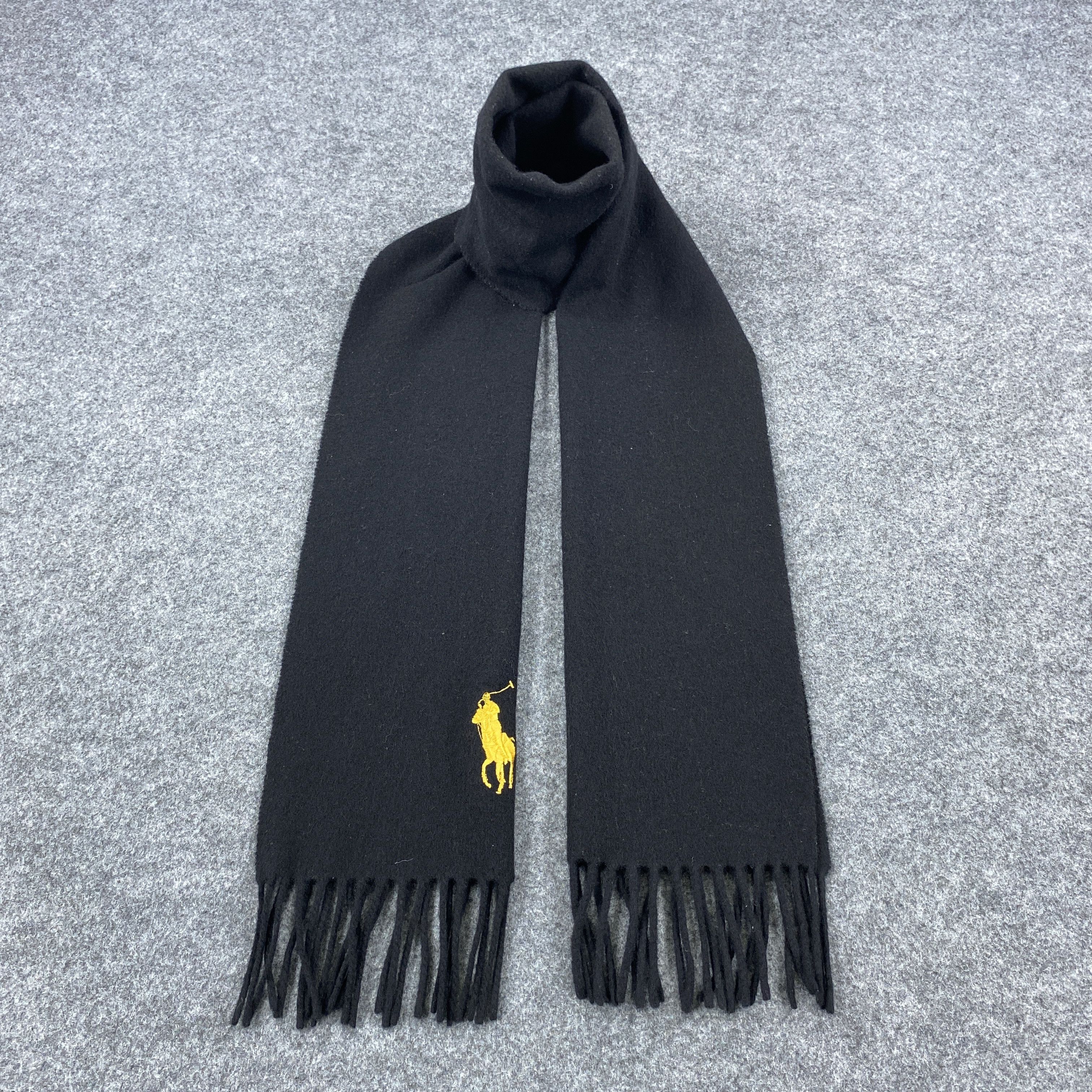 Polo Ralph Lauren × Vintage Polo Ralph Lauren Scarf # Muffler # Neckwear # D700 Size ONE SIZE - 1 Thumbnail