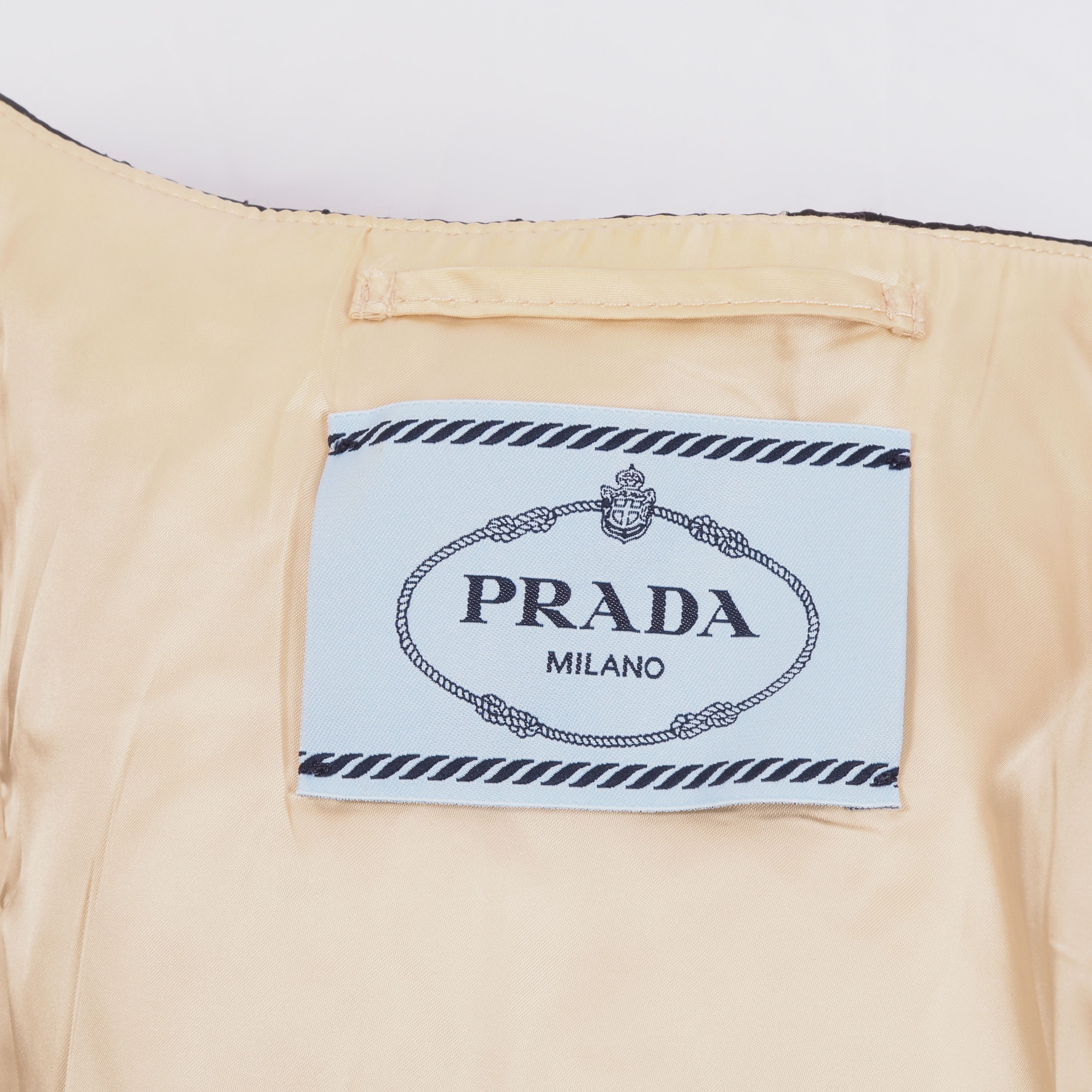 Prada Prada Quilted Cropped Padded Jacket Black Size M / US 6-8 / IT 42-44 - 8 Thumbnail