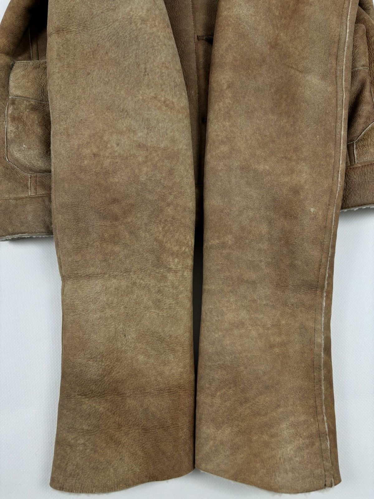Miu Miu PRADA Sheepskin Dyed Fur Leather Coat Aviator Jacket Bomber Size M / US 6-8 / IT 42-44 - 22 Thumbnail