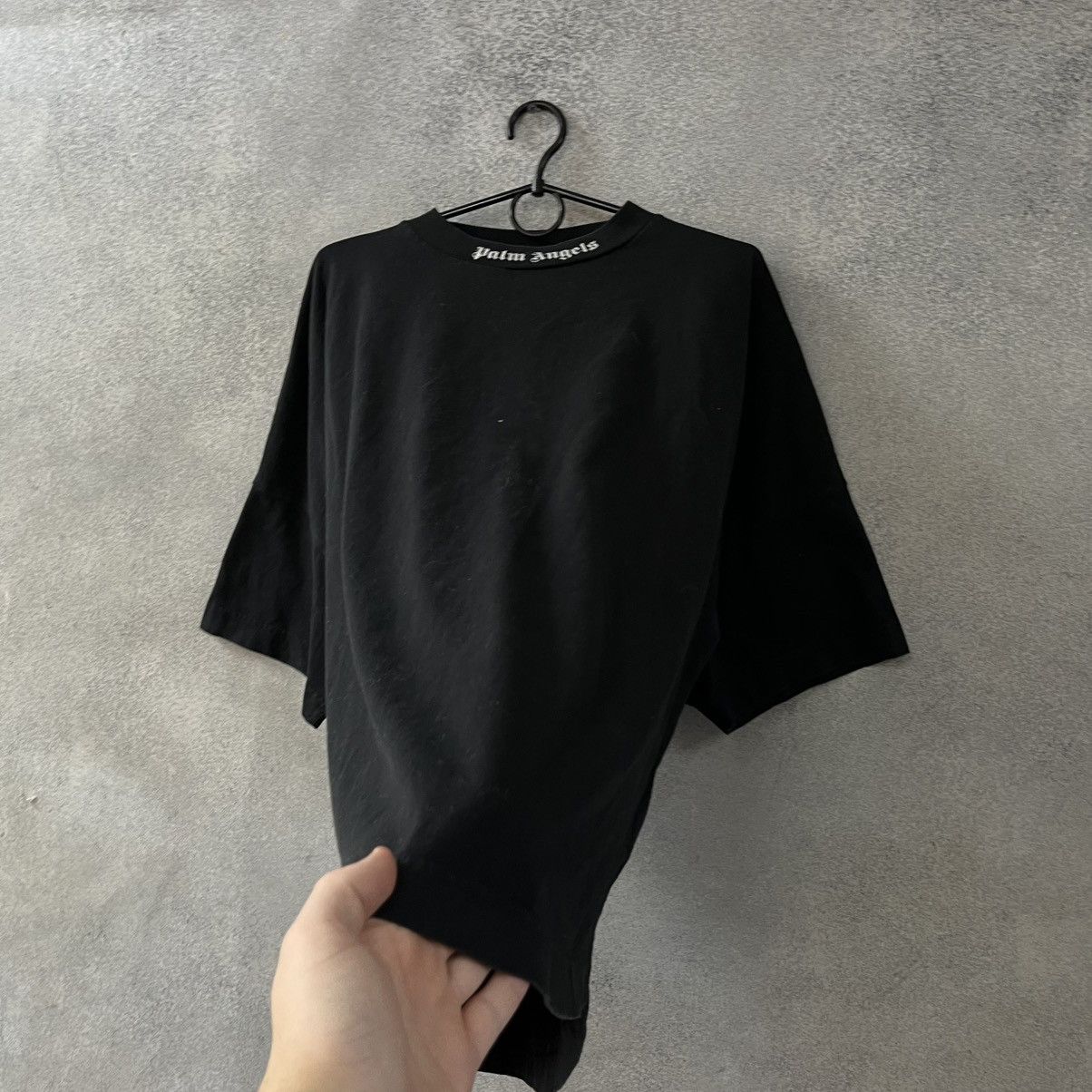 Palm Angels Palm Angels black Big logo oversize t-shirt tee Size US S / EU 44-46 / 1 - 11 Thumbnail
