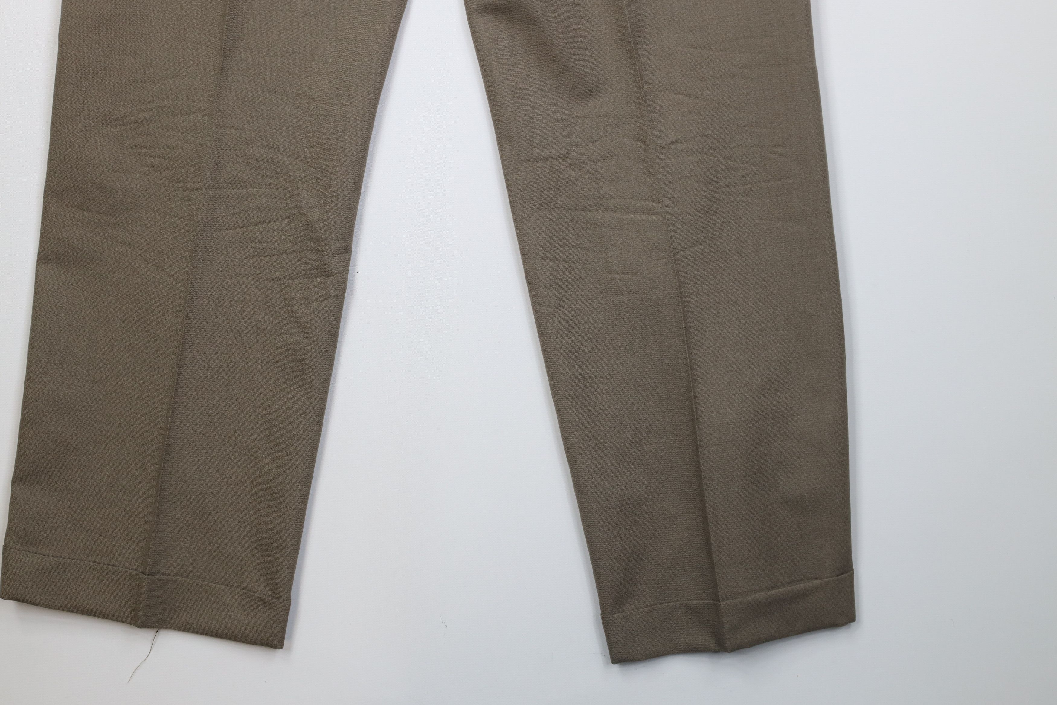 Jos. A. Bank Vintage 90s Jos A Bank Wool Knit Wide Leg Chino Pants USA Size US 38 / EU 54 - 17 Thumbnail