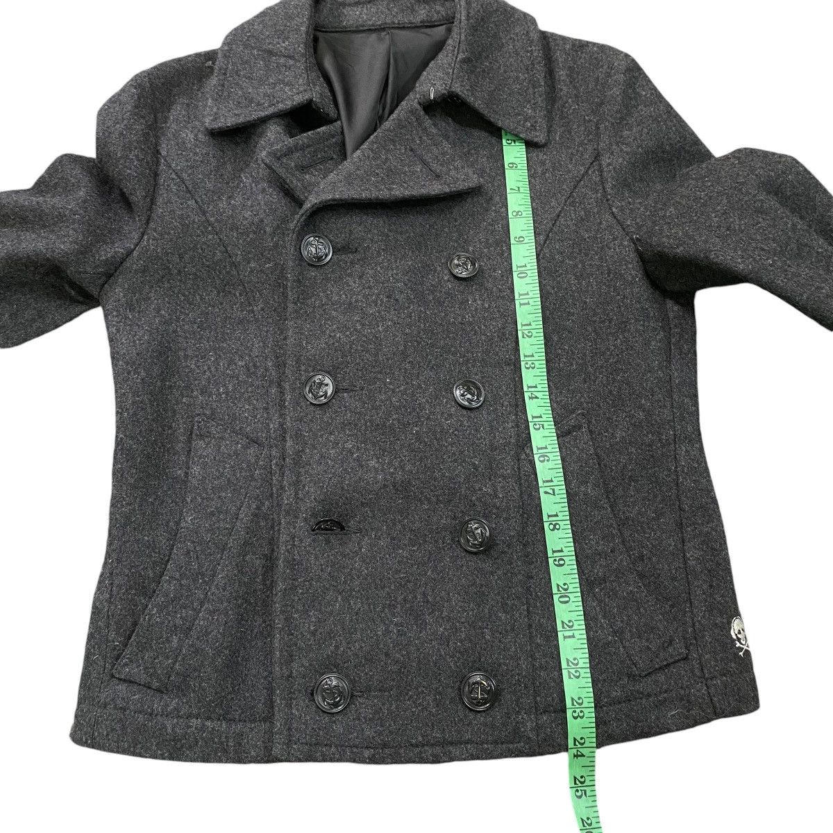 Japanese Brand × PPFM × Vintage Vintage Ppfm Peacoat Button Jacket S Size Darkgrey Colour Size US S / EU 44-46 / 1 - 11 Thumbnail