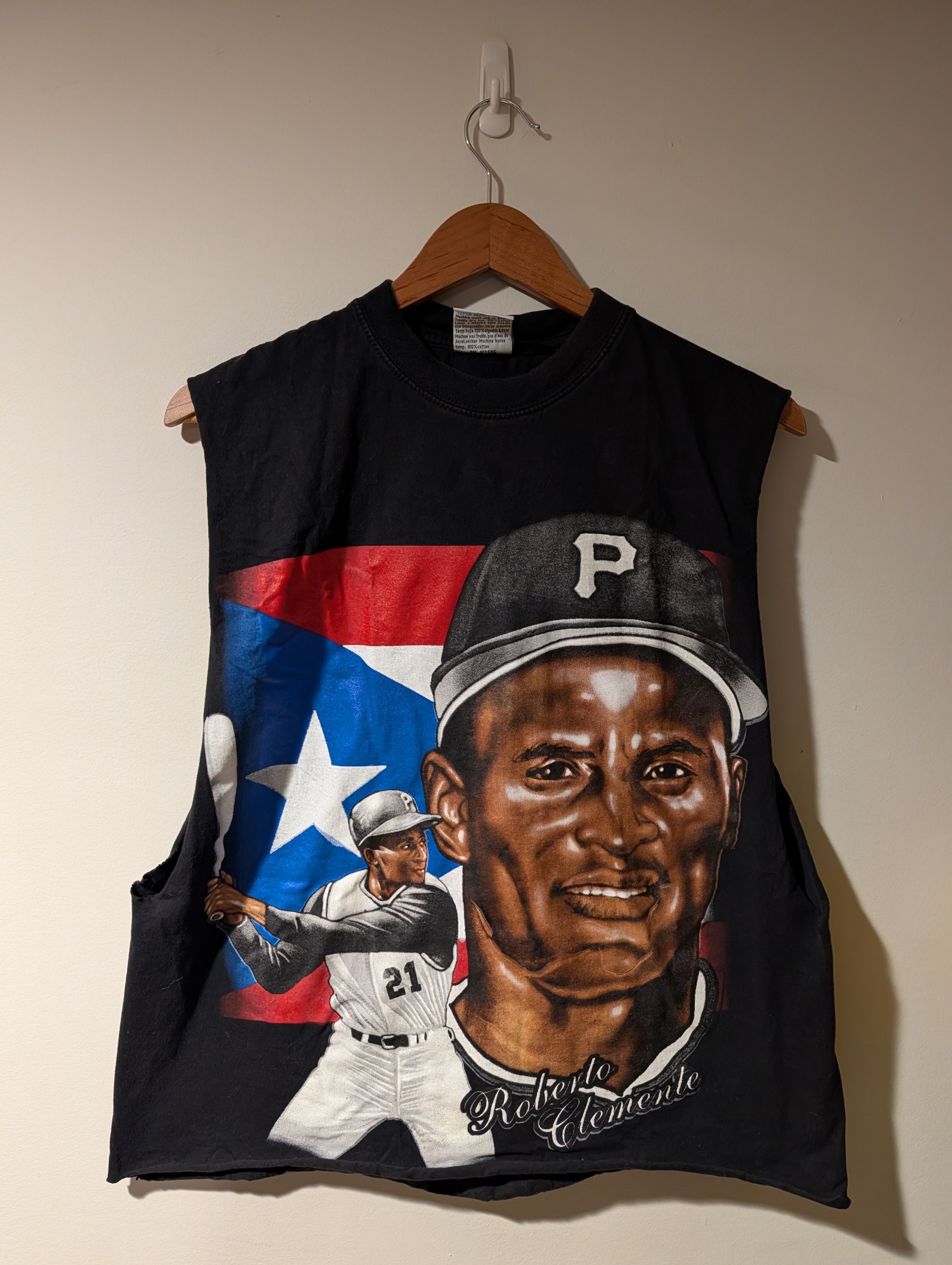MLB Roberto Clemente T-Shirt Pittsburgh Pirates Baseball Legend Size US M / EU 48-50 / 2 - 1 Thumbnail