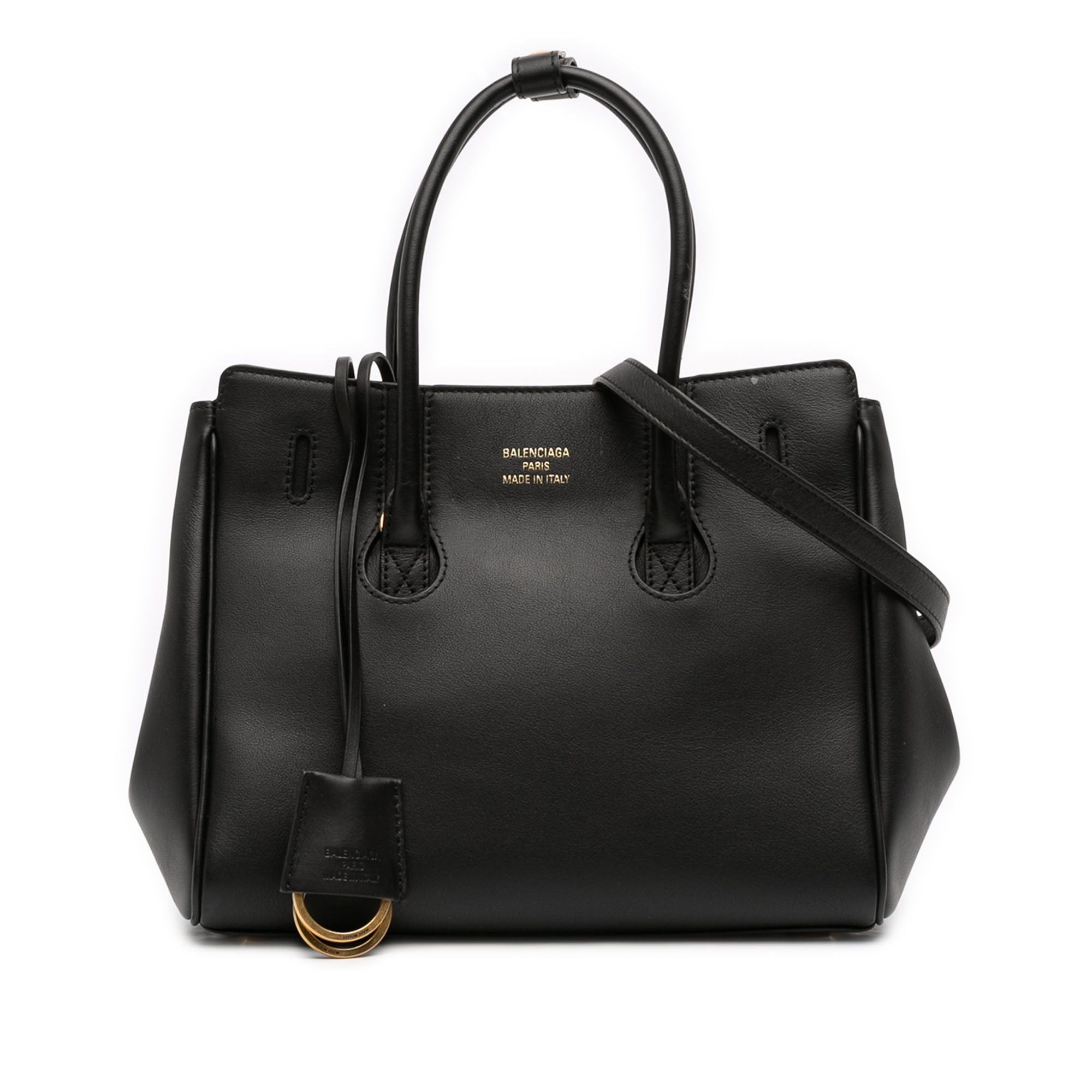 Balenciaga Mini Smooth Calfskin Hampton Carry All Satchel Size ONE SIZE - 1 Thumbnail