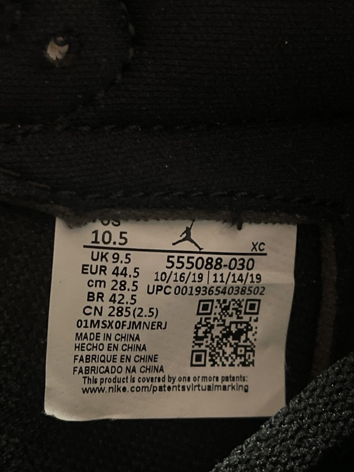 Jordan Brand Size 10.5 - Jordan 1 Retro High OG Pine Green 2.0 555088-030 Size US 10.5 / EU 43-44 - 11 Thumbnail