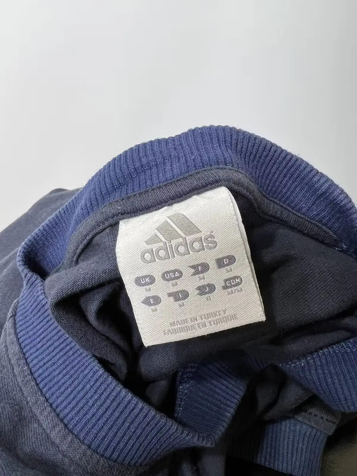Adidas × Vintage Vintage Afidas embroidered big logo tee Size US M / EU 48-50 / 2 - 3 Thumbnail
