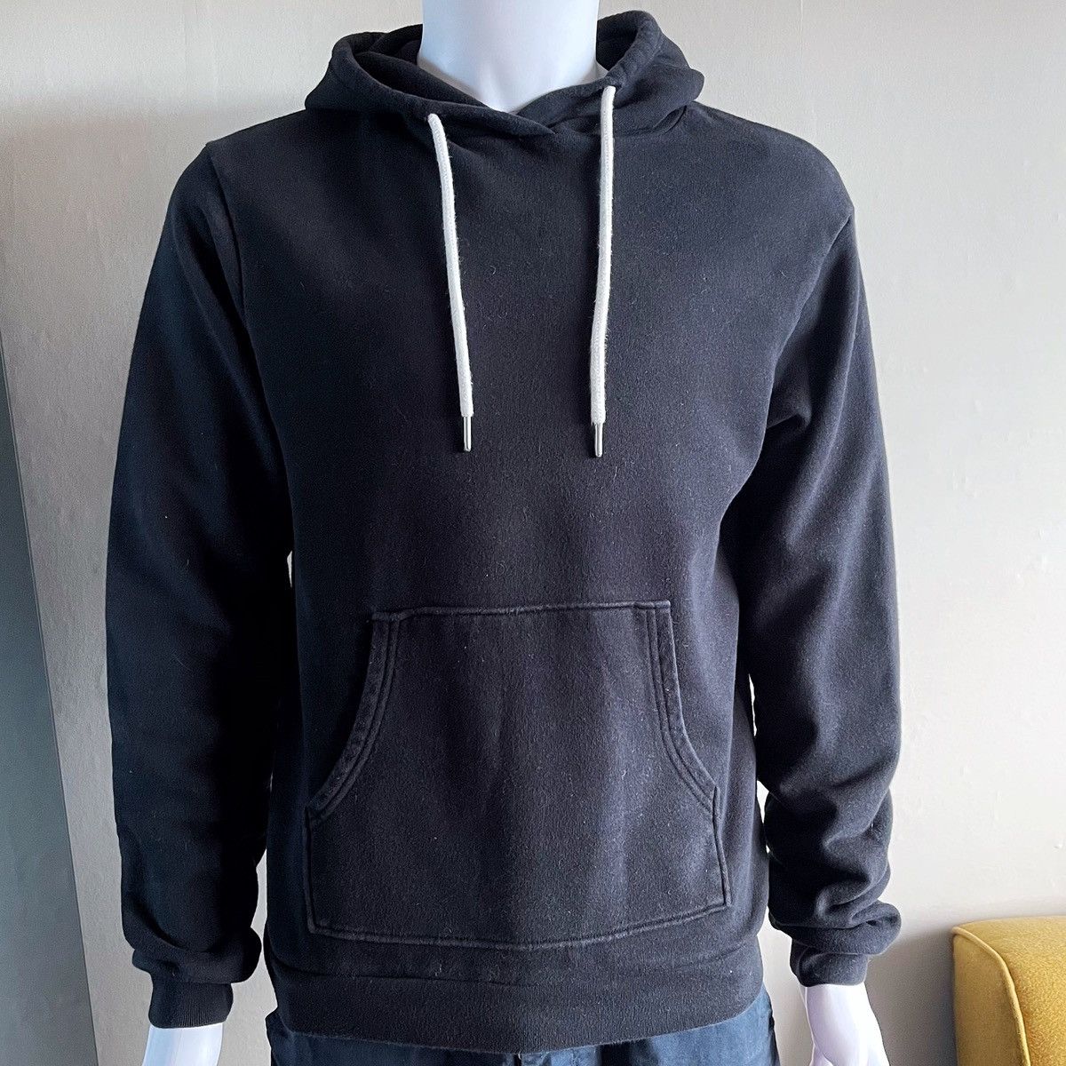 John Elliott John Elliott Black Cotton Pullover Hoodie Size US M / EU 48-50 / 2 - 1 Thumbnail