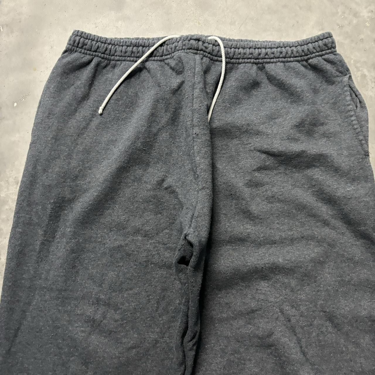 Japanese Brand × Vintage Crazy Vintage Y2K/2000s Dark Grey Skater Essential Sweatpants! Size US 34 / EU 50 - 4 Thumbnail