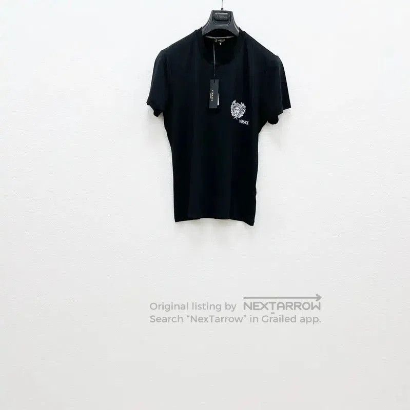 Versace Versace Black Short Sleeve Men's T-Shirt . Size US M / EU 48-50 / 2 - 1 Thumbnail