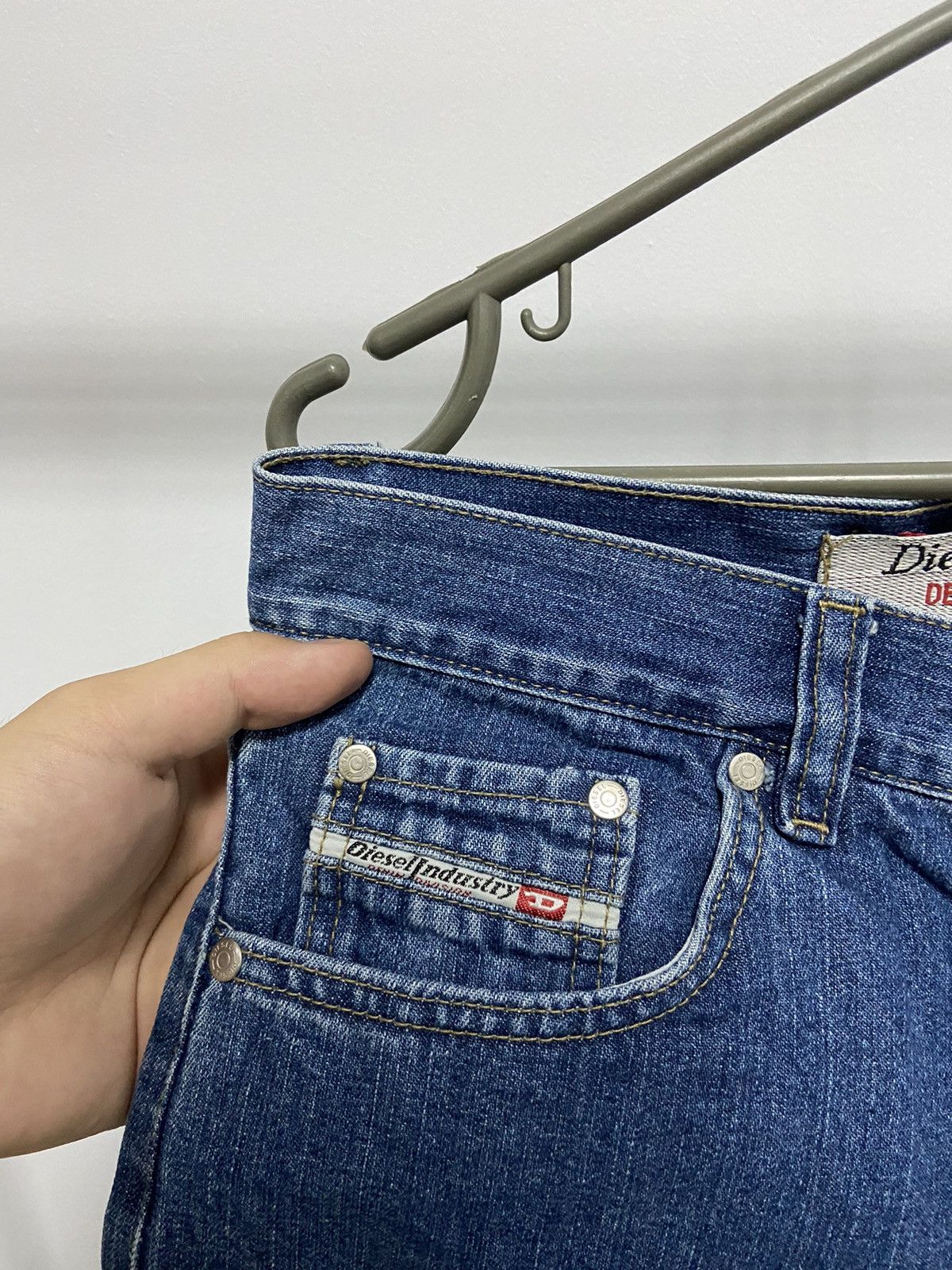 Diesel × Vintage Diesel jeans Pants Vintage Small Logo Y2K Size US 32 / EU 48 - 7 Thumbnail