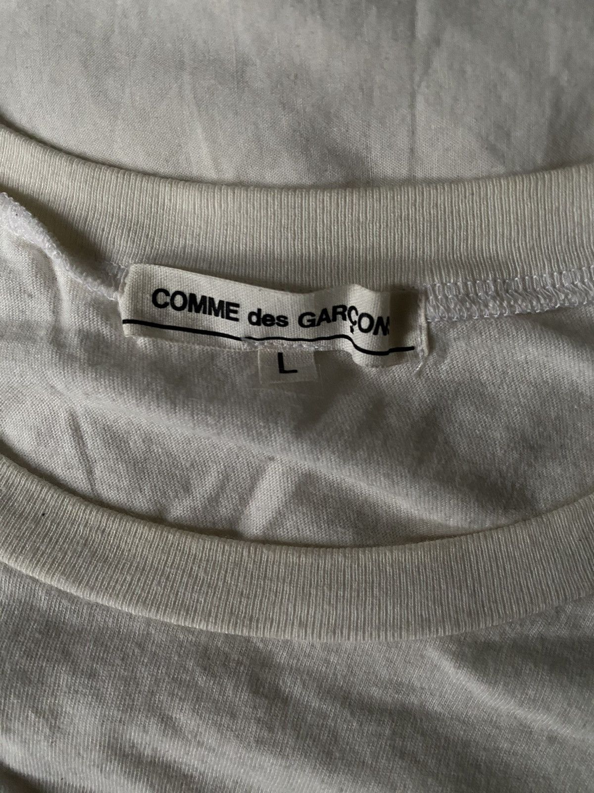 Comme des Garcons CdG EMERGENCY SPECIAL“On to the future with good energy” tee Size US M / EU 48-50 / 2 - 3 Thumbnail