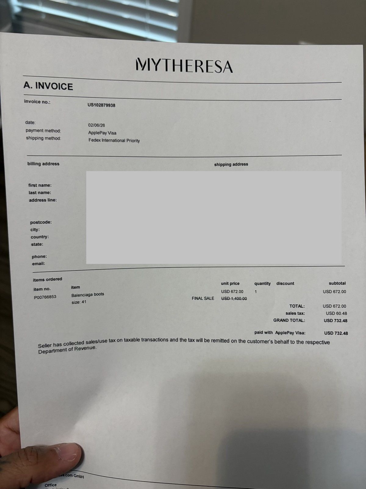 Balenciaga Steroid Boot Size US 8 / EU 41 - 7 Thumbnail