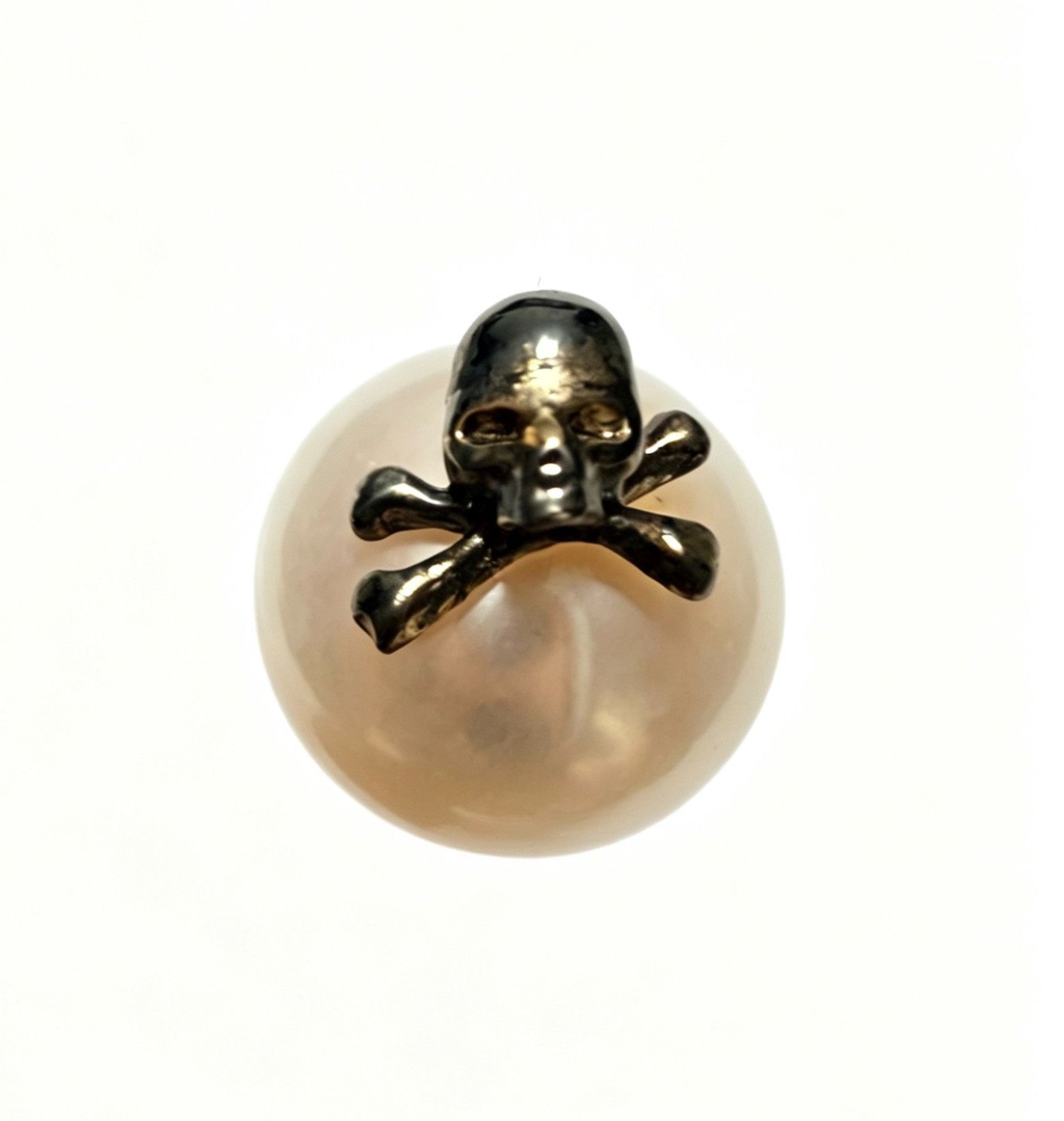 Mastermind Japan mastermind Japan Pearl Skull Brooch Size ONE SIZE - 1 Thumbnail