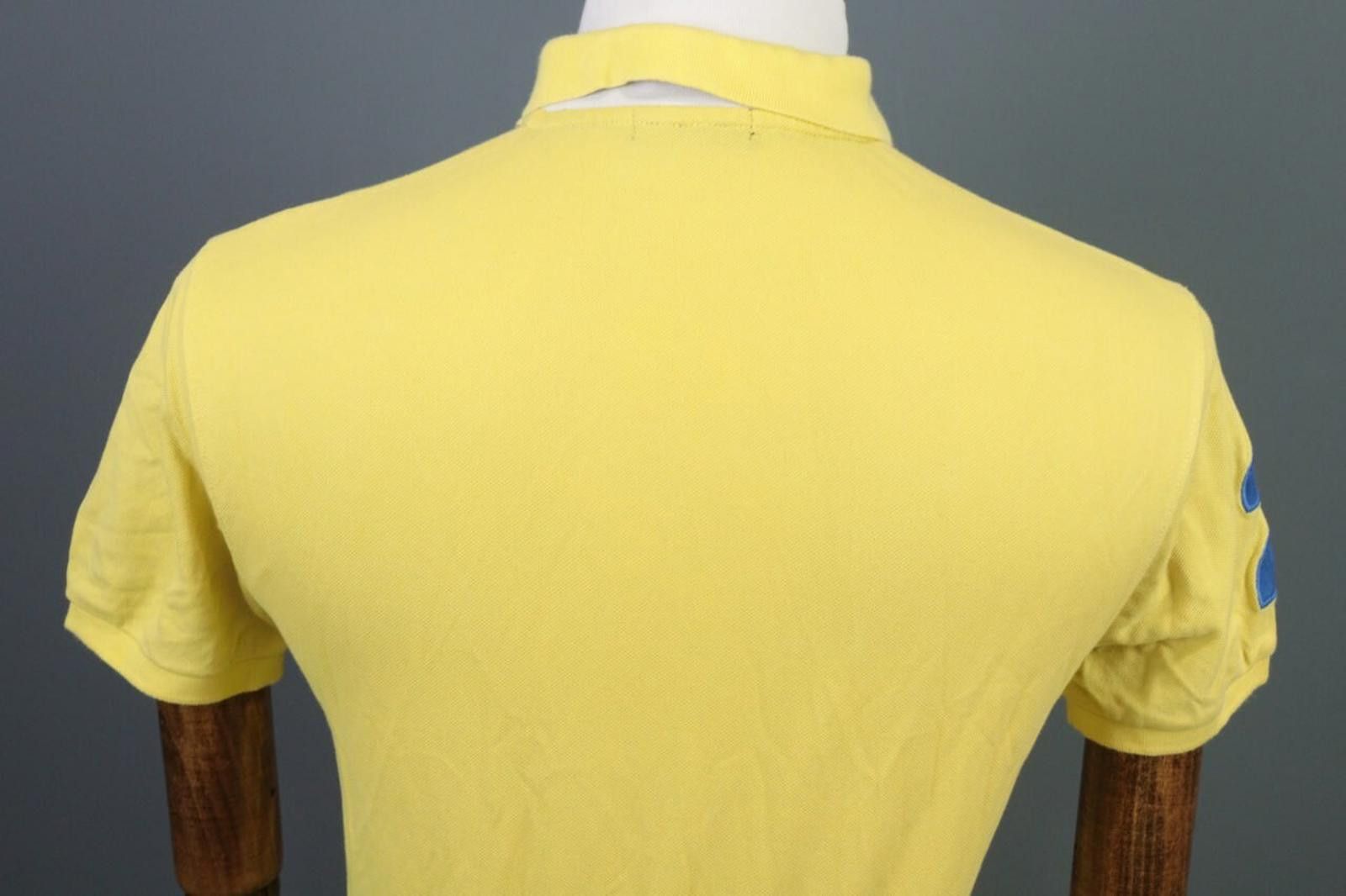 Designer Hackett London Yellow Short Sleeve Polo Shirt Size S Size US S / EU 44-46 / 1 - 10 Thumbnail