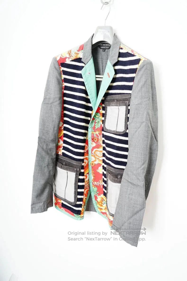 Comme des Garcons Comme des Garcons Phoenix Patchwork Blazer. Size US S / EU 44-46 / 1 - 2 Thumbnail