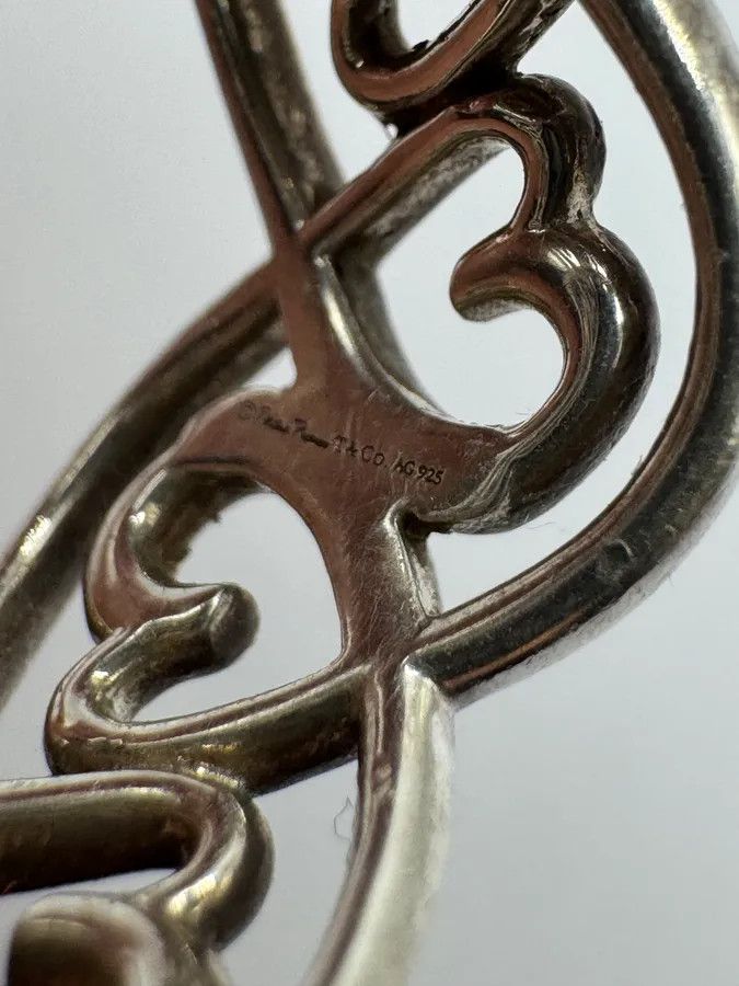 Tiffany & Co. × Vintage Tiffany & Co. Love Hearts Silver 925 Ring Size ONE SIZE - 6 Thumbnail