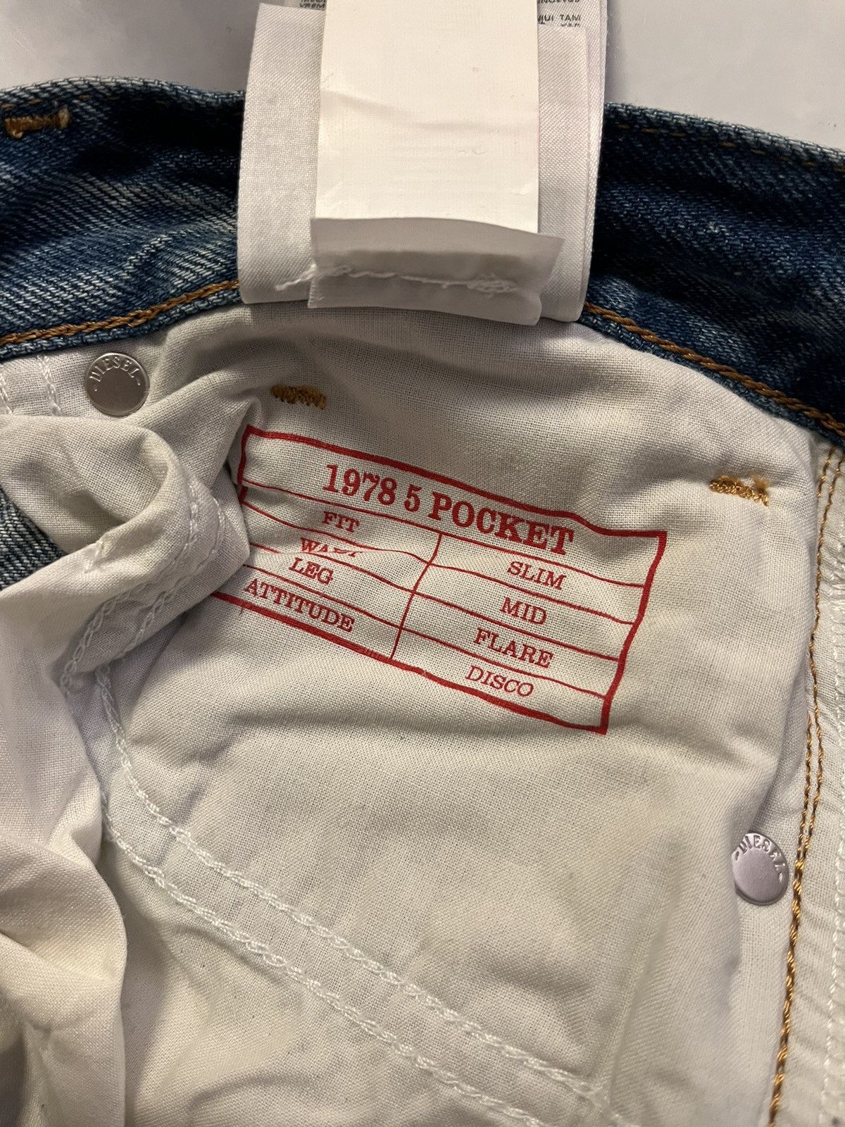 Diesel Diesel Wide fit denim Size 27" / US 4 / IT 40 - 4 Thumbnail