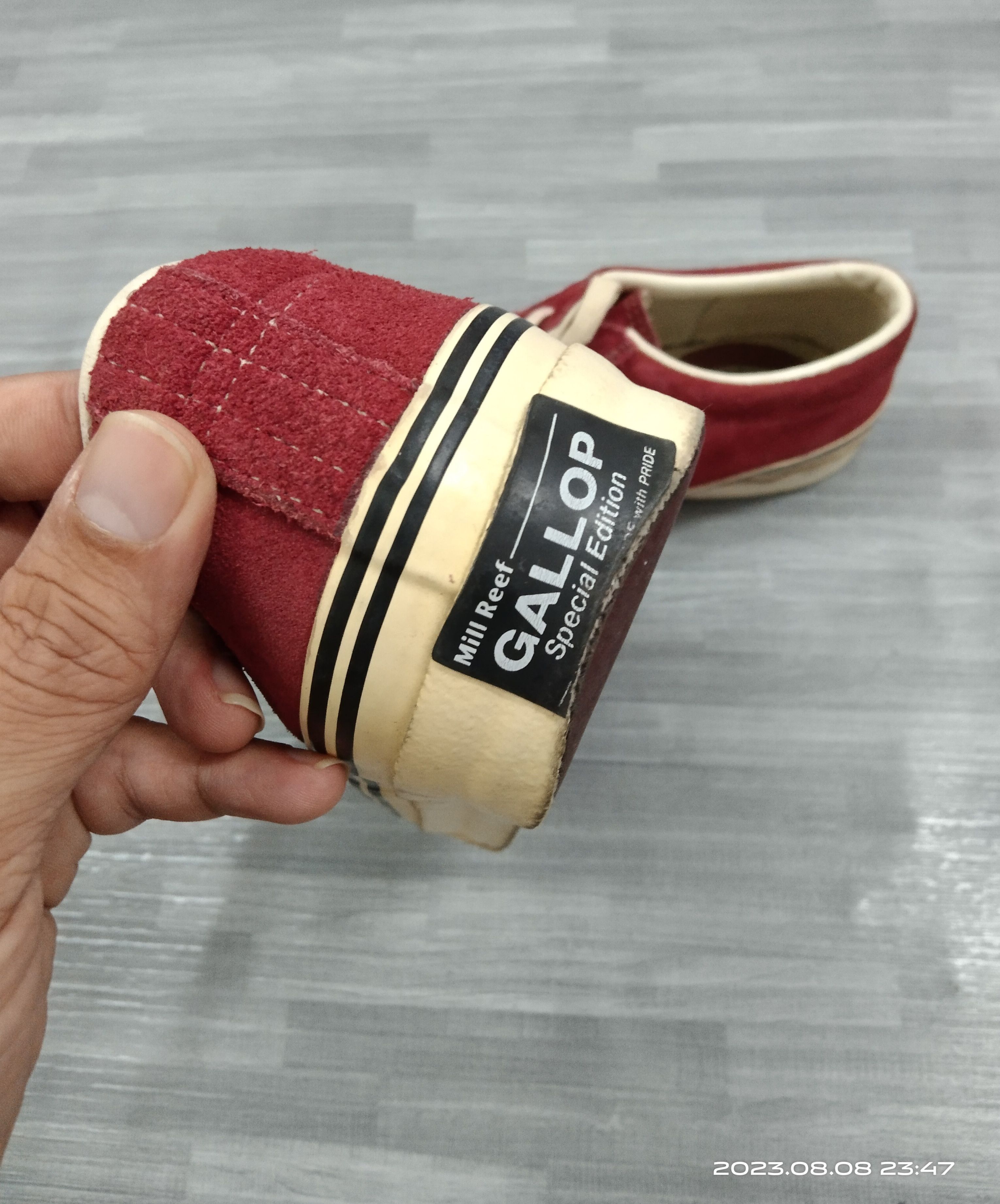 Leather SUEDE LEATHER MILL REFF GALLOP SPECIAL EDITION Size US 8 / EU 41 - 8 Thumbnail