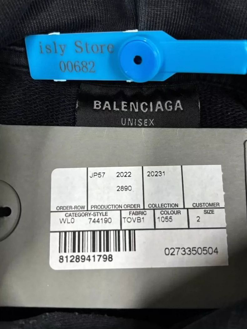 Balenciaga Balenciaga Logo monogrammed, laid-back sweatshirt Size US M / EU 48-50 / 2 - 3 Thumbnail