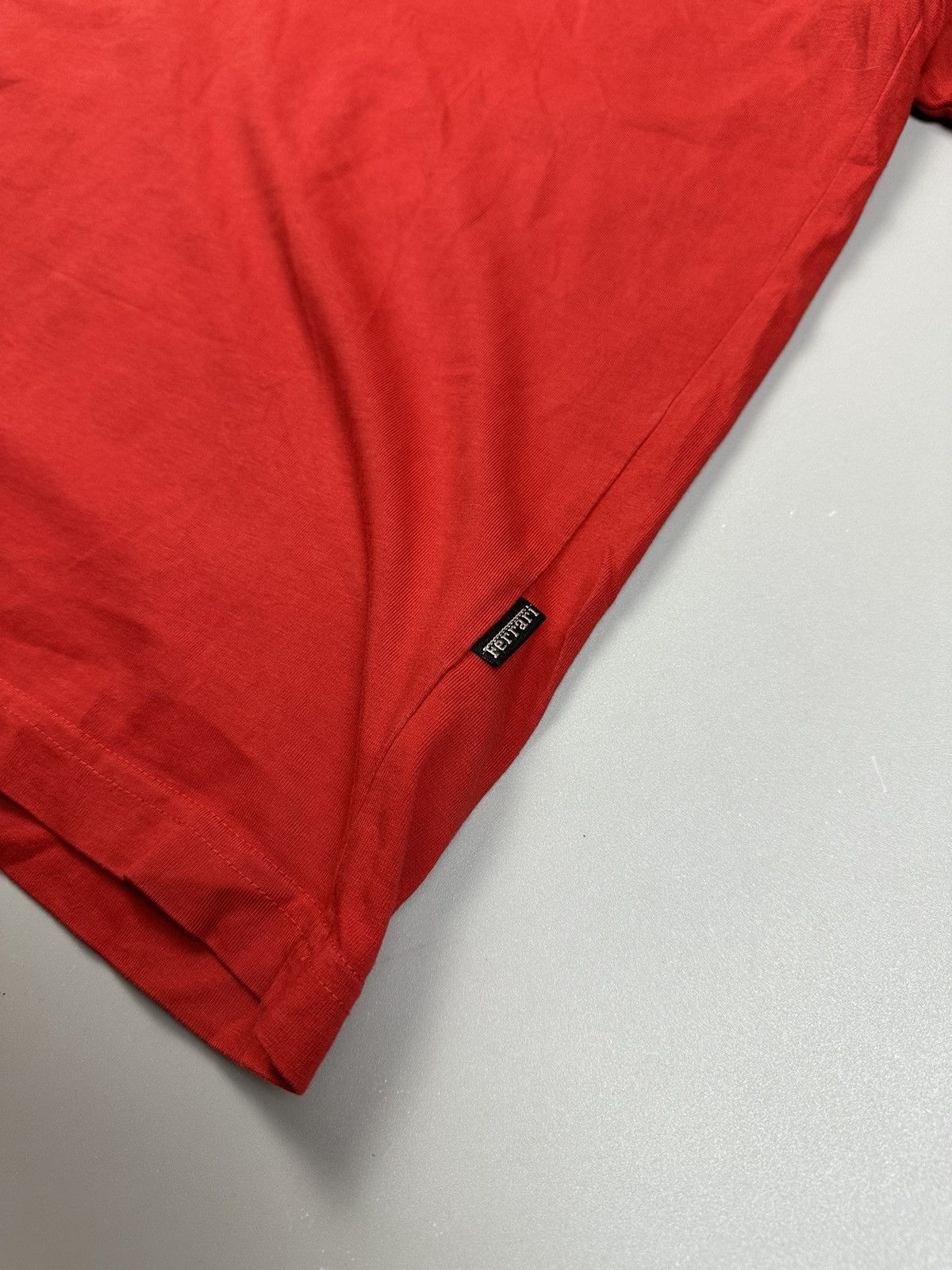 Ferrari Red oversized tee Ferrari big logo Size US XL / EU 56 / 4 - 2 Thumbnail