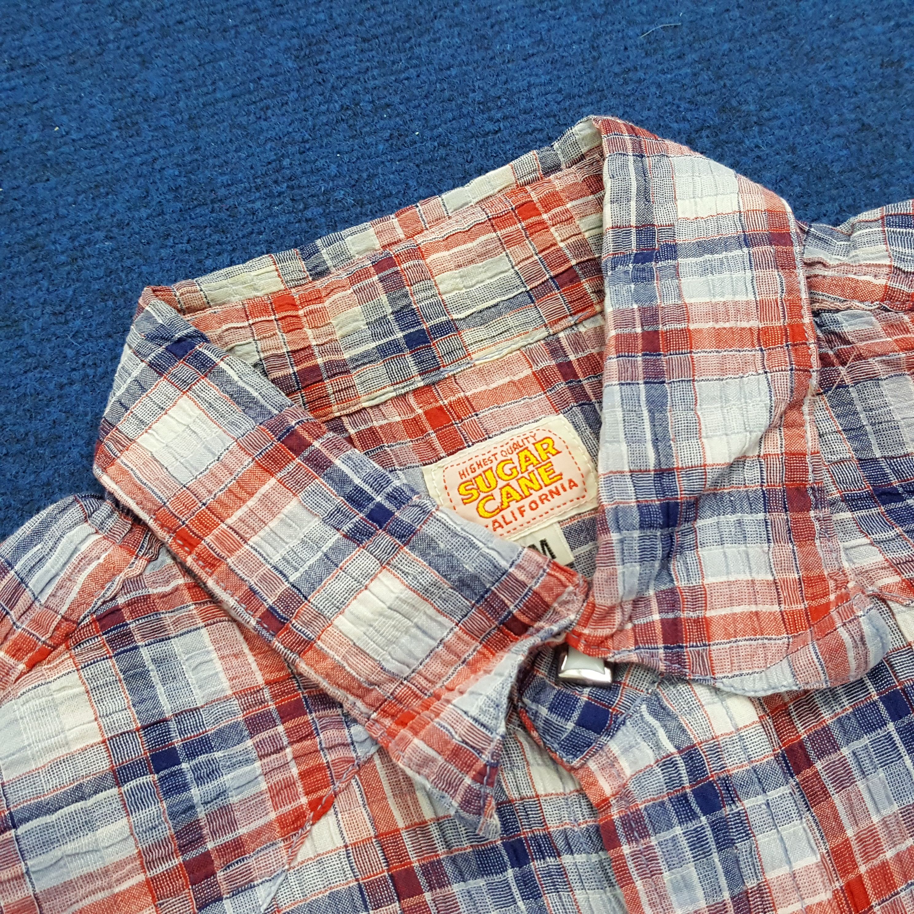 Japanese Brand × Sugar Cane × Vintage Vintage Sugar Cane Casual 90s Style Button Up Shirt Size US XXL / EU 58 / 5 - 5 Thumbnail