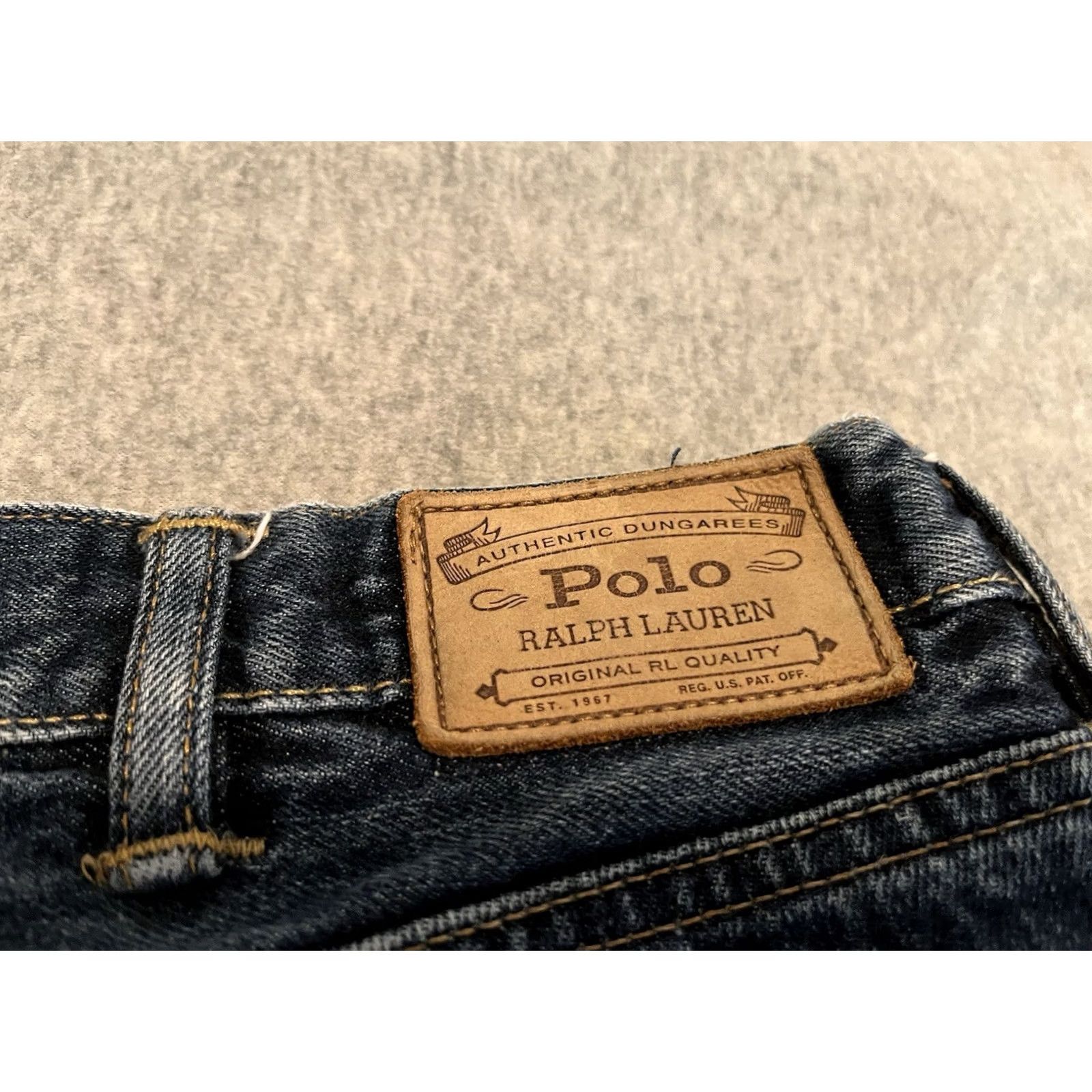 Polo Ralph Lauren Polo Ralph Lauren Jeans Mens 38x36 Denim Straight Zip Inseam 36 Blue Cotton Label Hampton Straight Denim Jeans Mens 38x36 Size US M / EU 48-50 / 2 - 5 Thumbnail