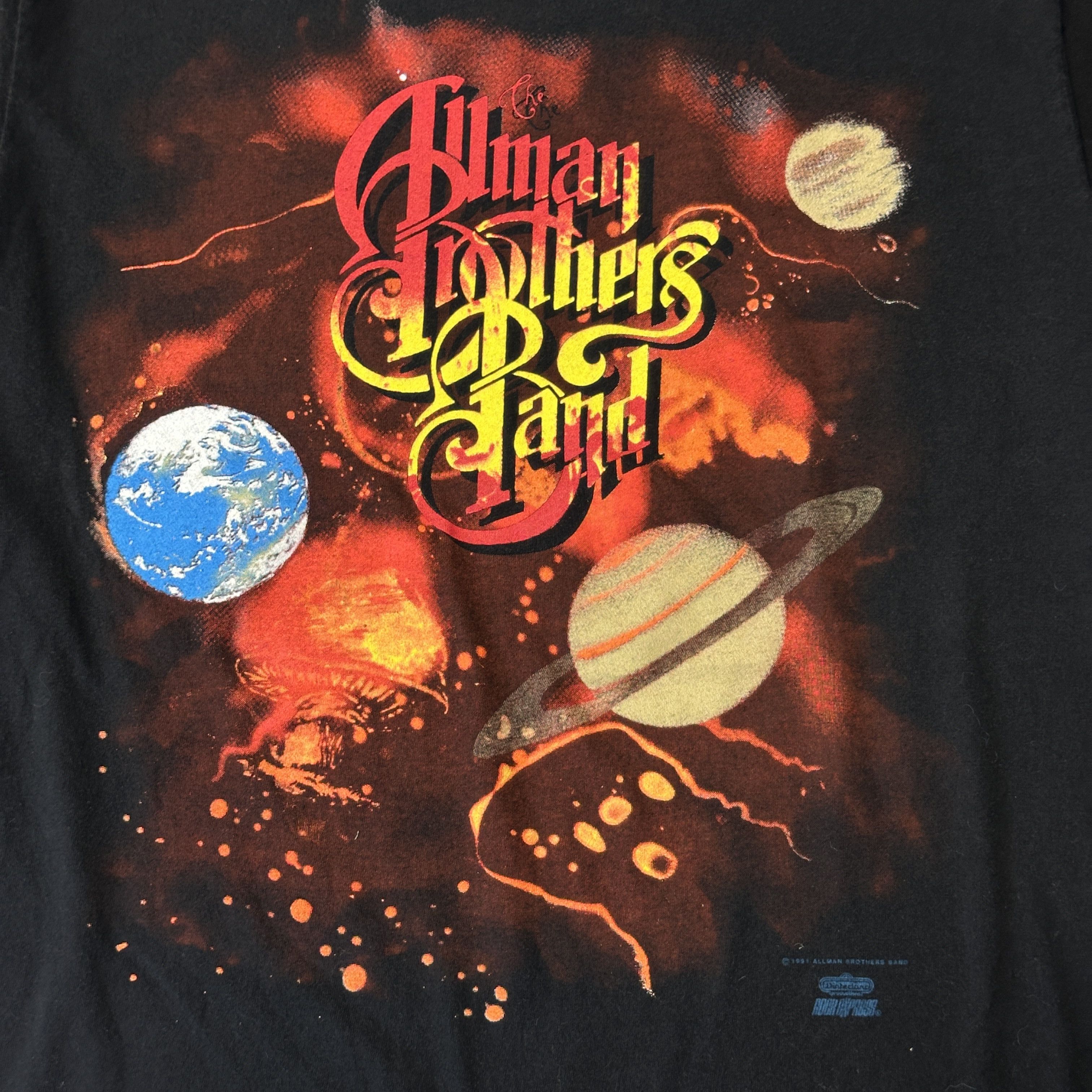 Hanes Vintage Allman Brothers Band Space Graphic T-Shirt Size L 80s Size US L / EU 52-54 / 3 - 2 Thumbnail