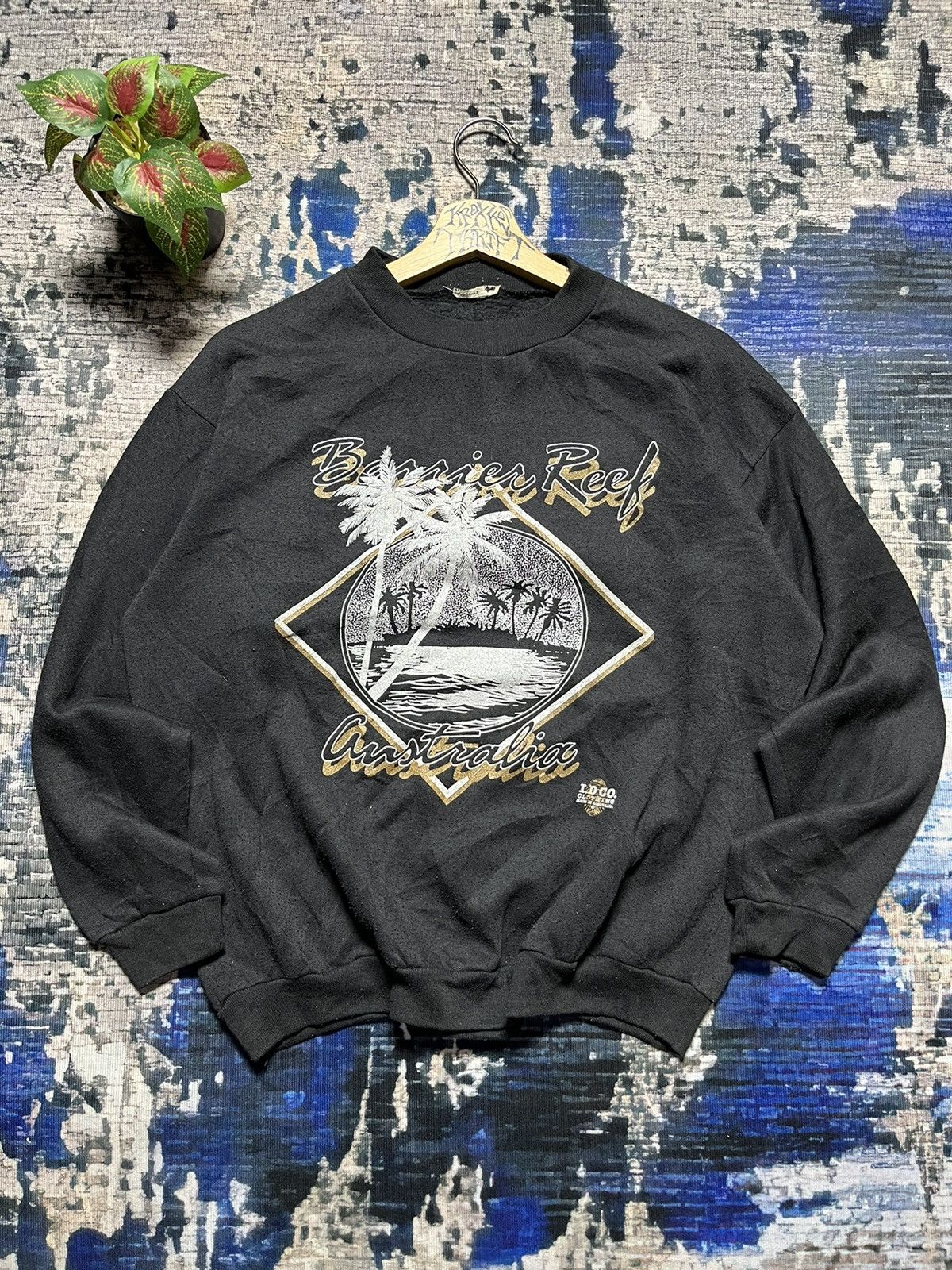 ⚡️Vintage Australia island Big Logo Sweetshirts 90s